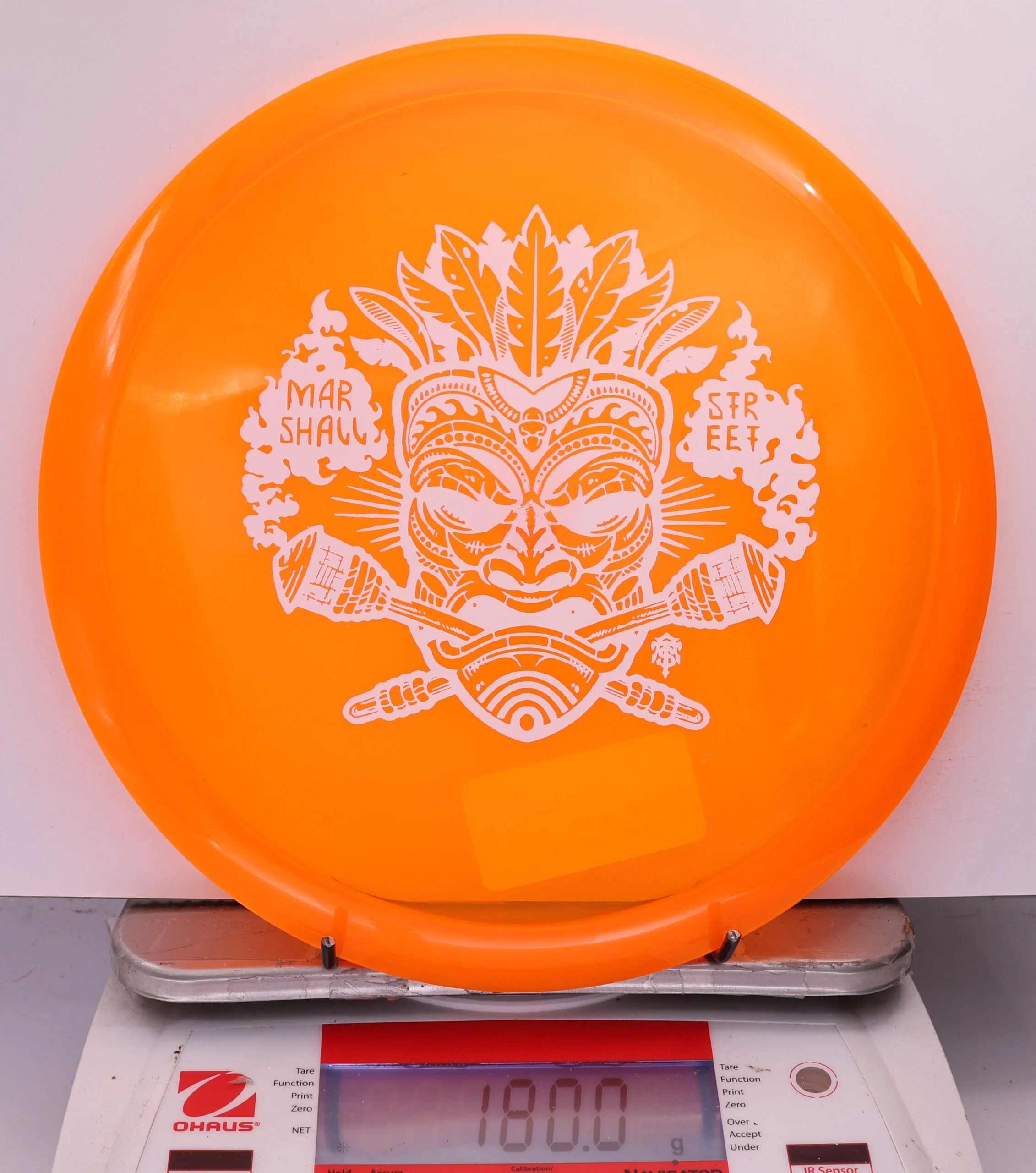 537229 Champion Rollo, Marshall Street Tiki Mask - #14 Orange, 180