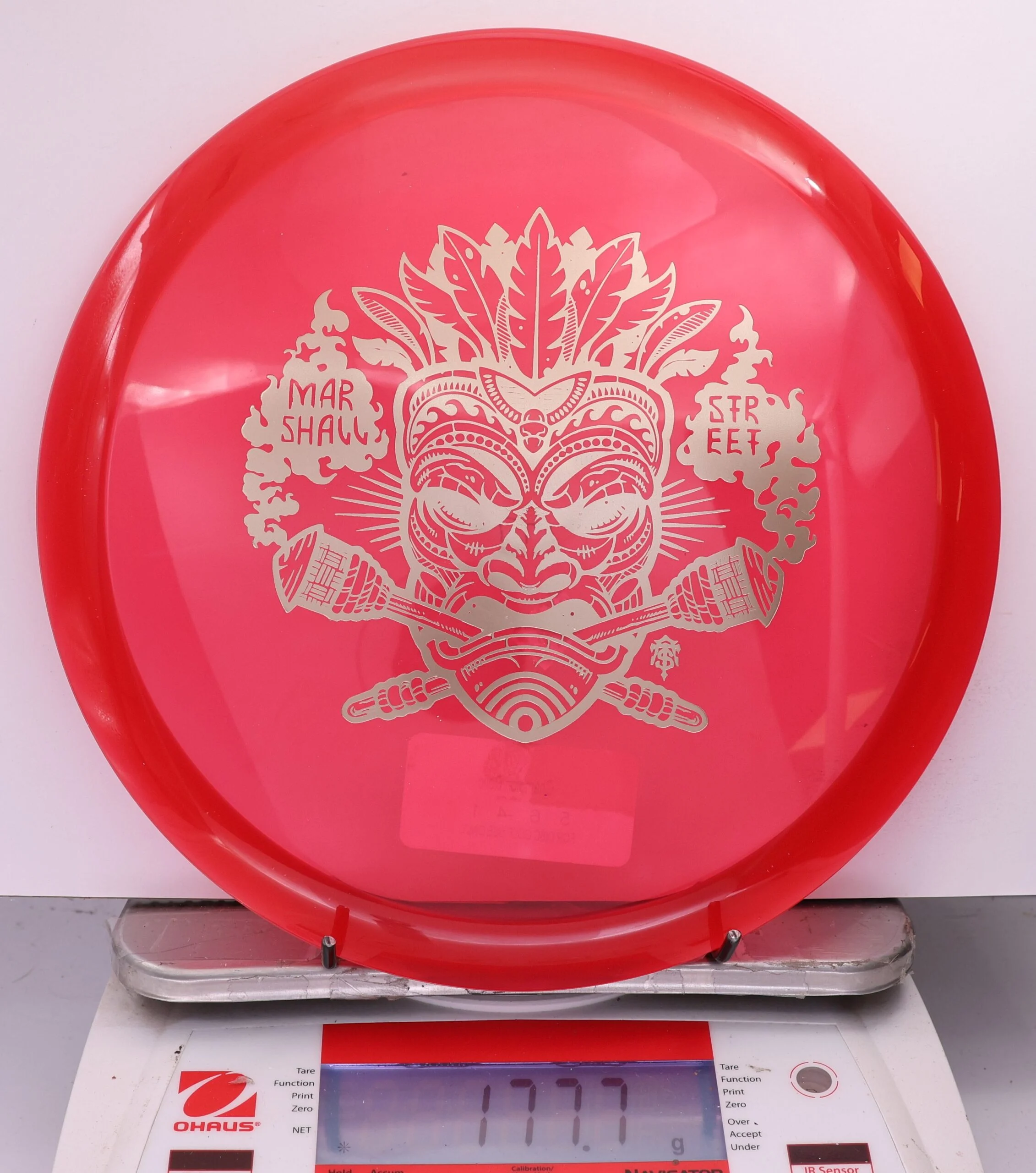 537251 Champion Rollo, Marshall Street Tiki Mask - #18 Red, 178