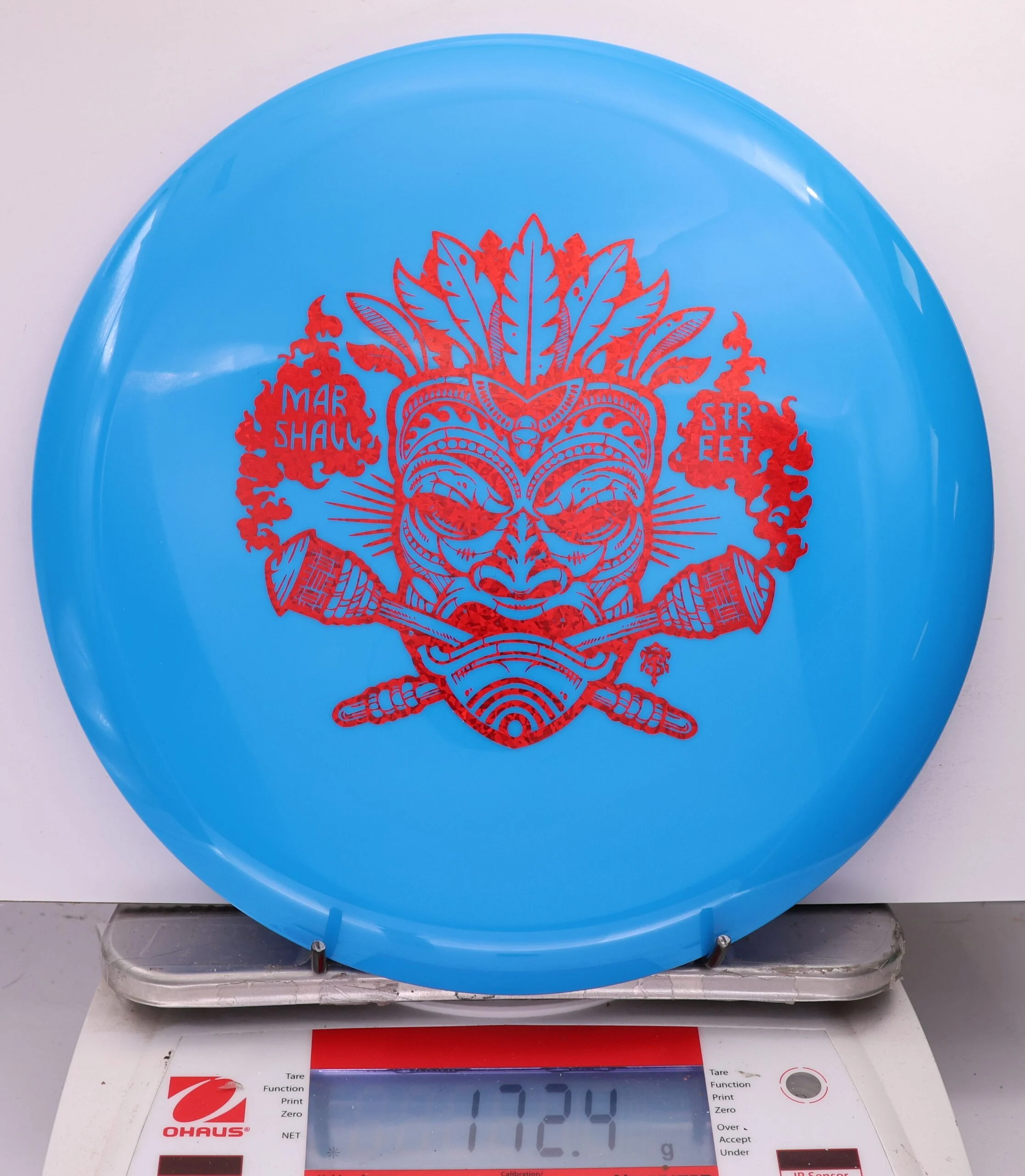 537298 Star Rollo, Marshall Street Tiki Mask - #02 Blue, 172