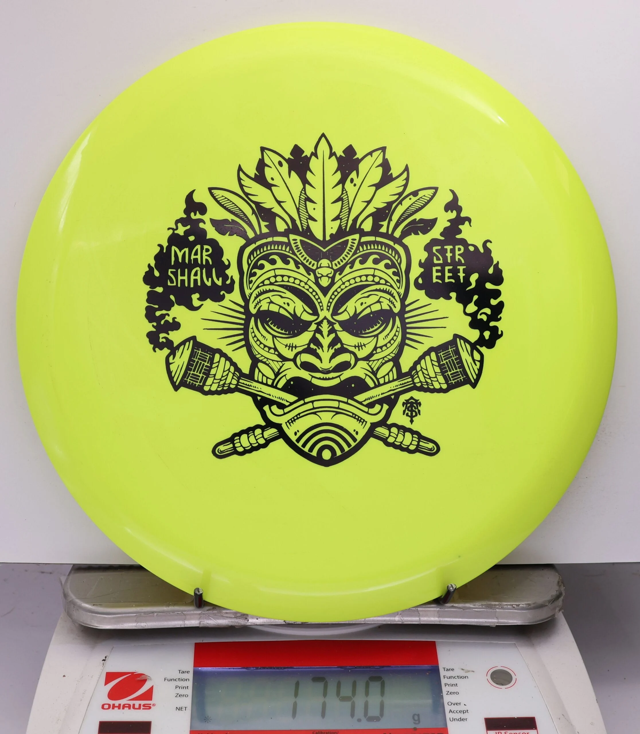 537346 Star Rollo, Marshall Street Tiki Mask - #12 NYellow, 174