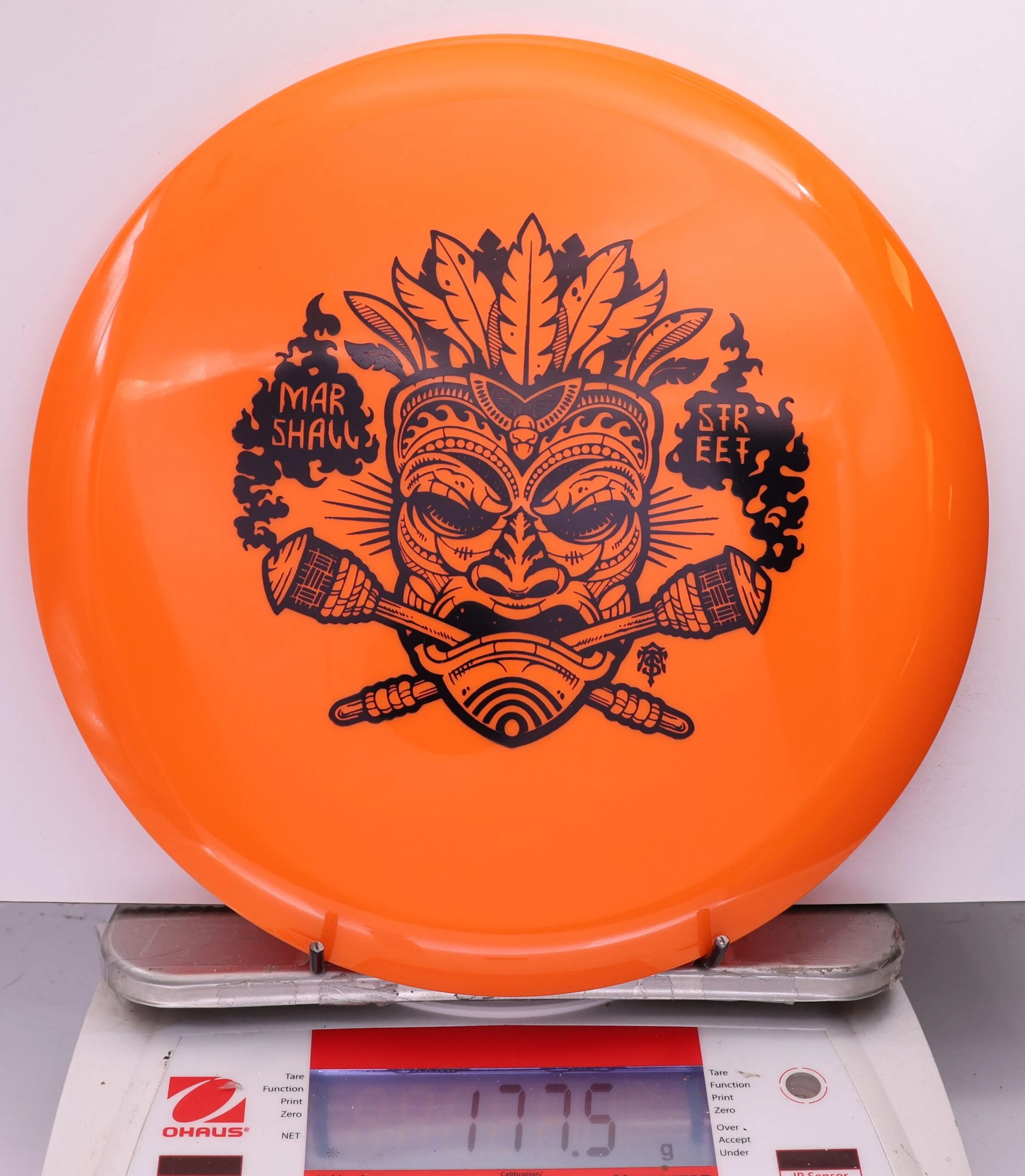 537348 Star Rollo, Marshall Street Tiki Mask - #14 Orange, 178