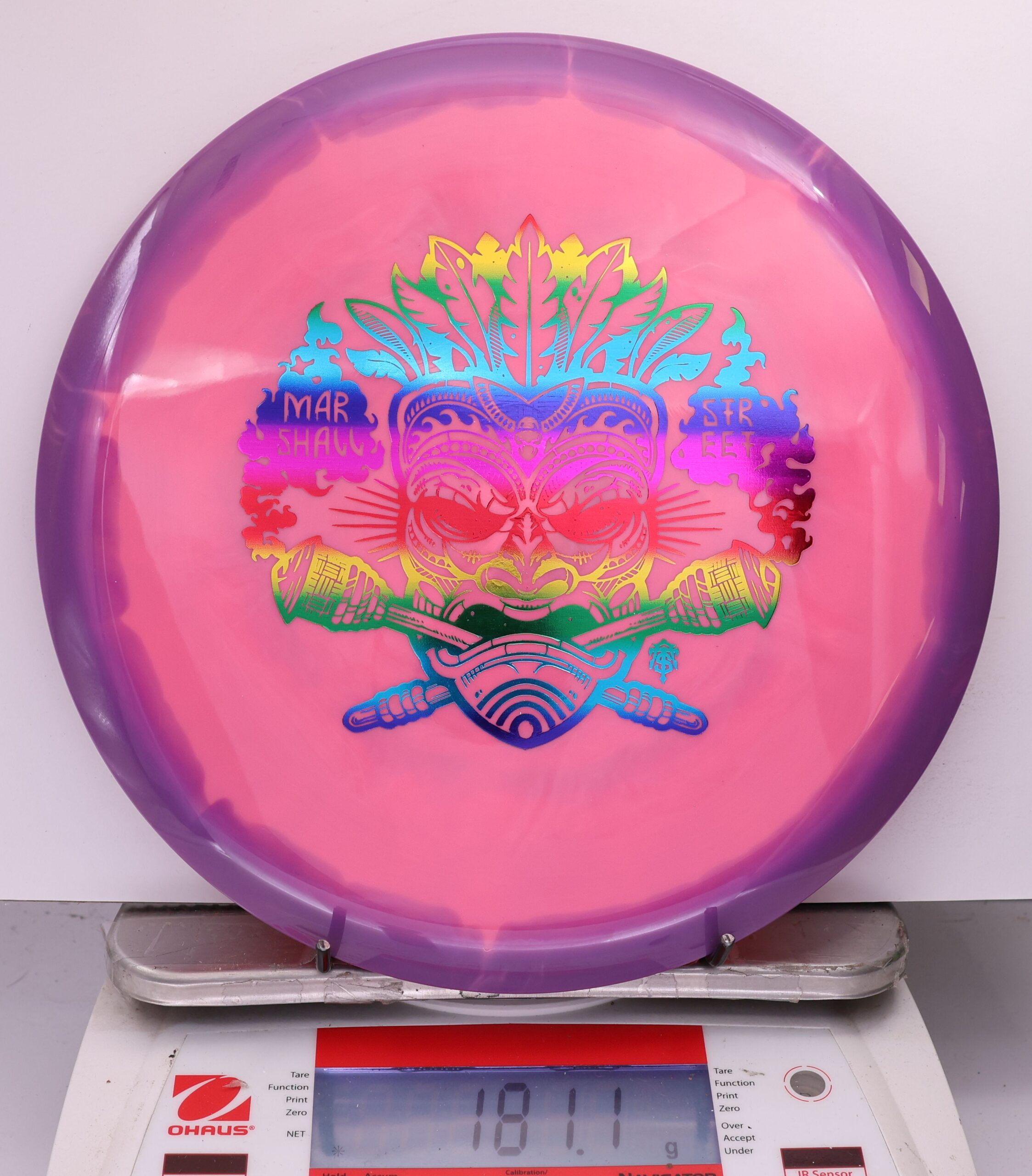 537394 Halo Star Rollo, Marshall Street Tiki Mask - #01 Purple-Pink, 181