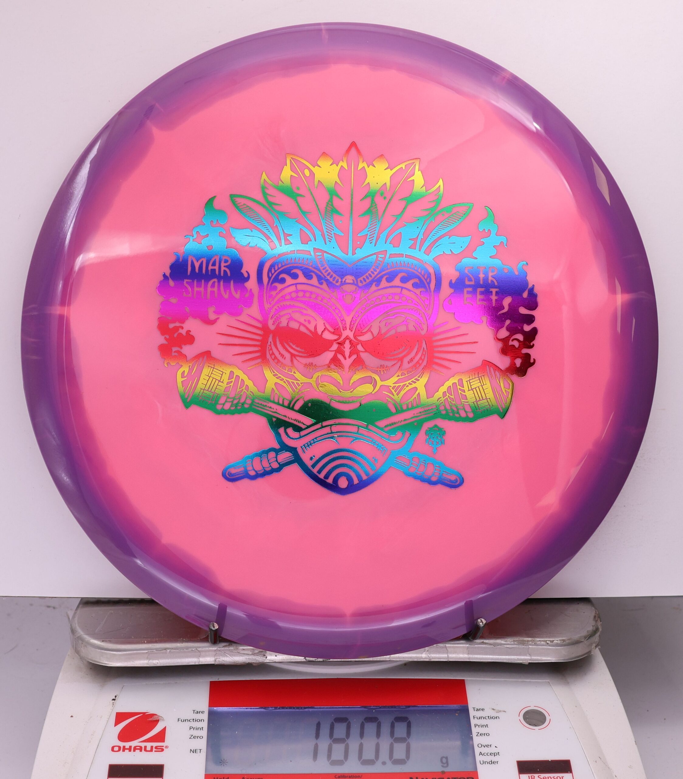 537418 Halo Star Rollo, Marshall Street Tiki Mask - #02 Purple-Pink, 181