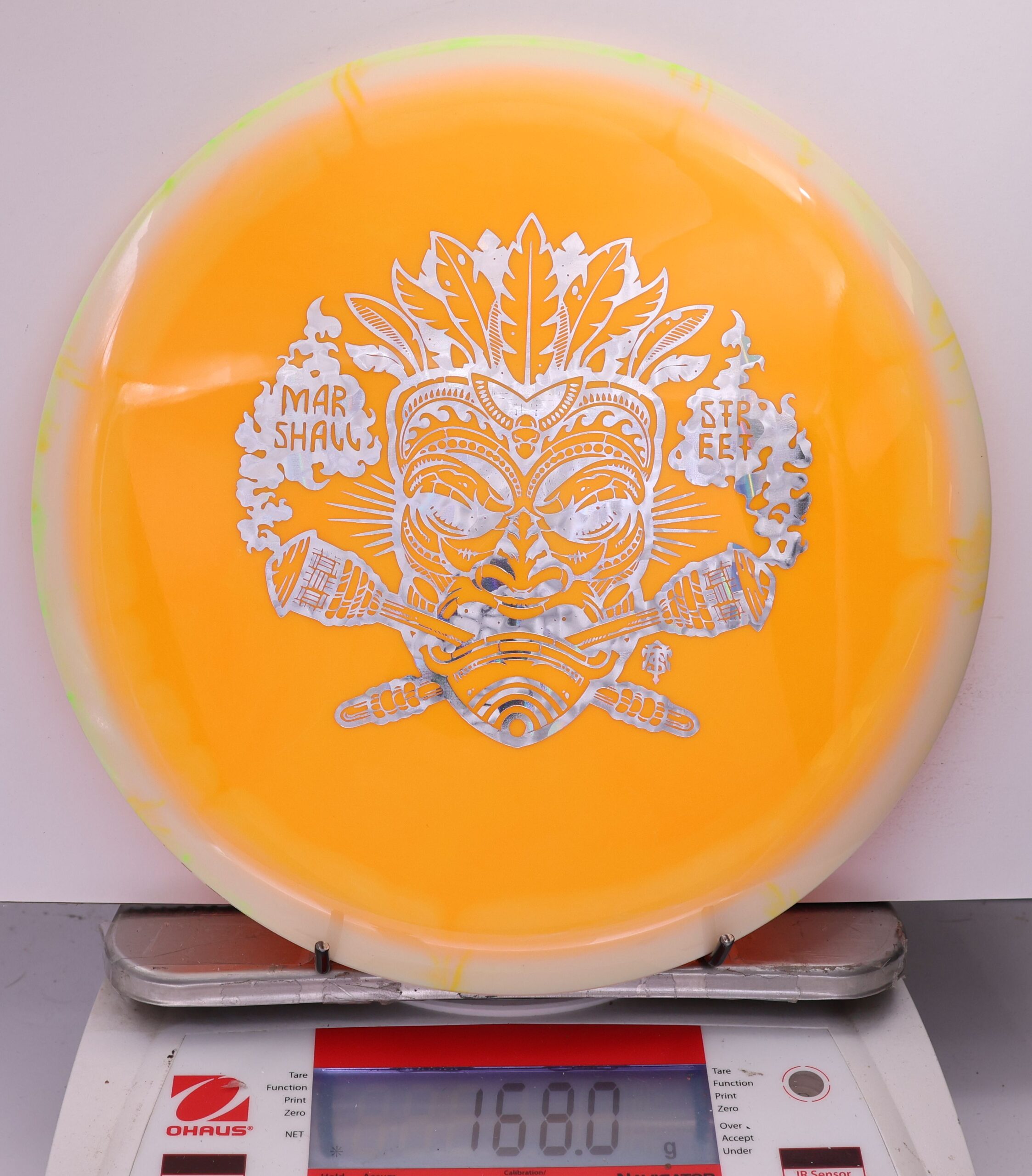 537445 Halo Star Rollo, Marshall Street Tiki Mask - #10 White-LtOrange, 168