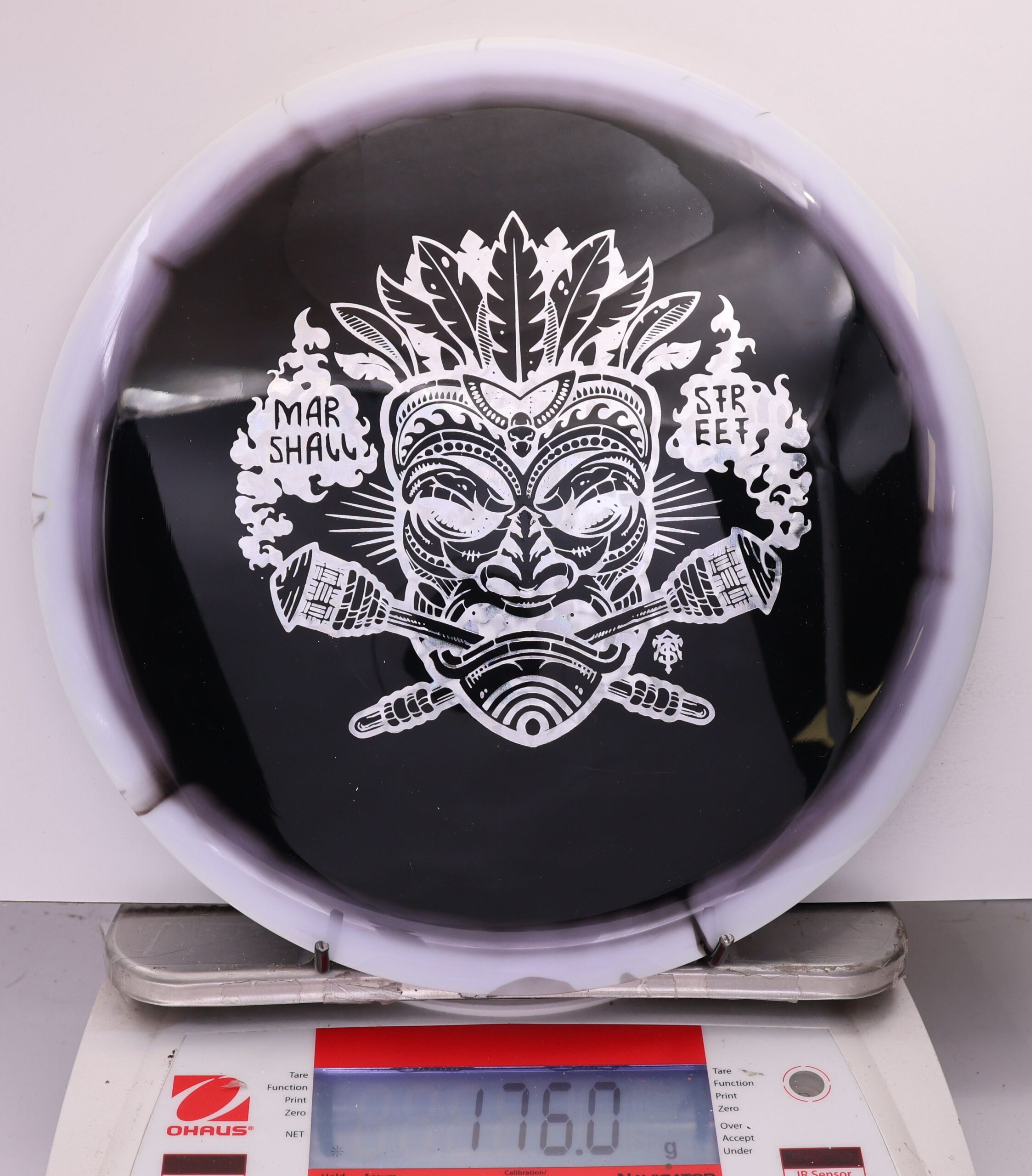 537493 Halo Star Rollo, Marshall Street Tiki Mask - #20 White-Black, 176