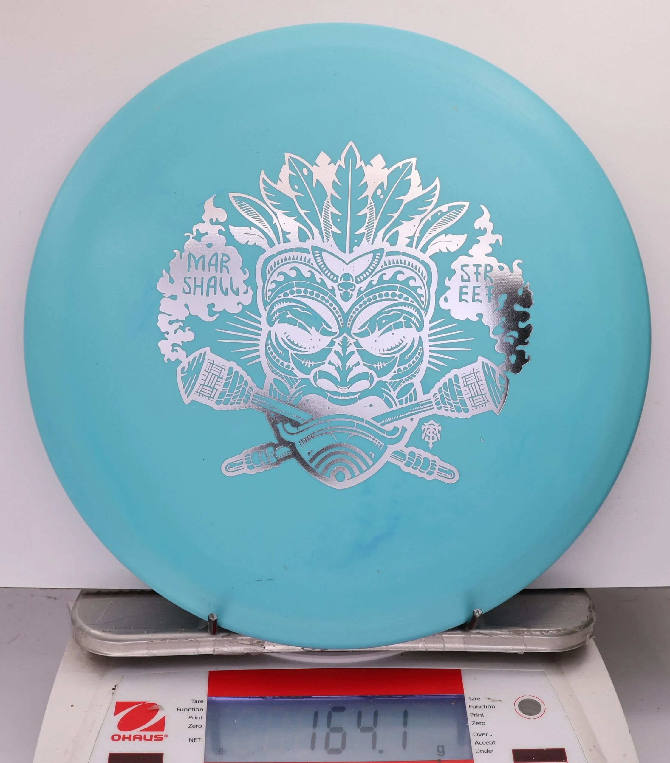 537538 DX FLAT TOP Roc, Marshall Street Tiki Mask - #02 LtBlue, 164