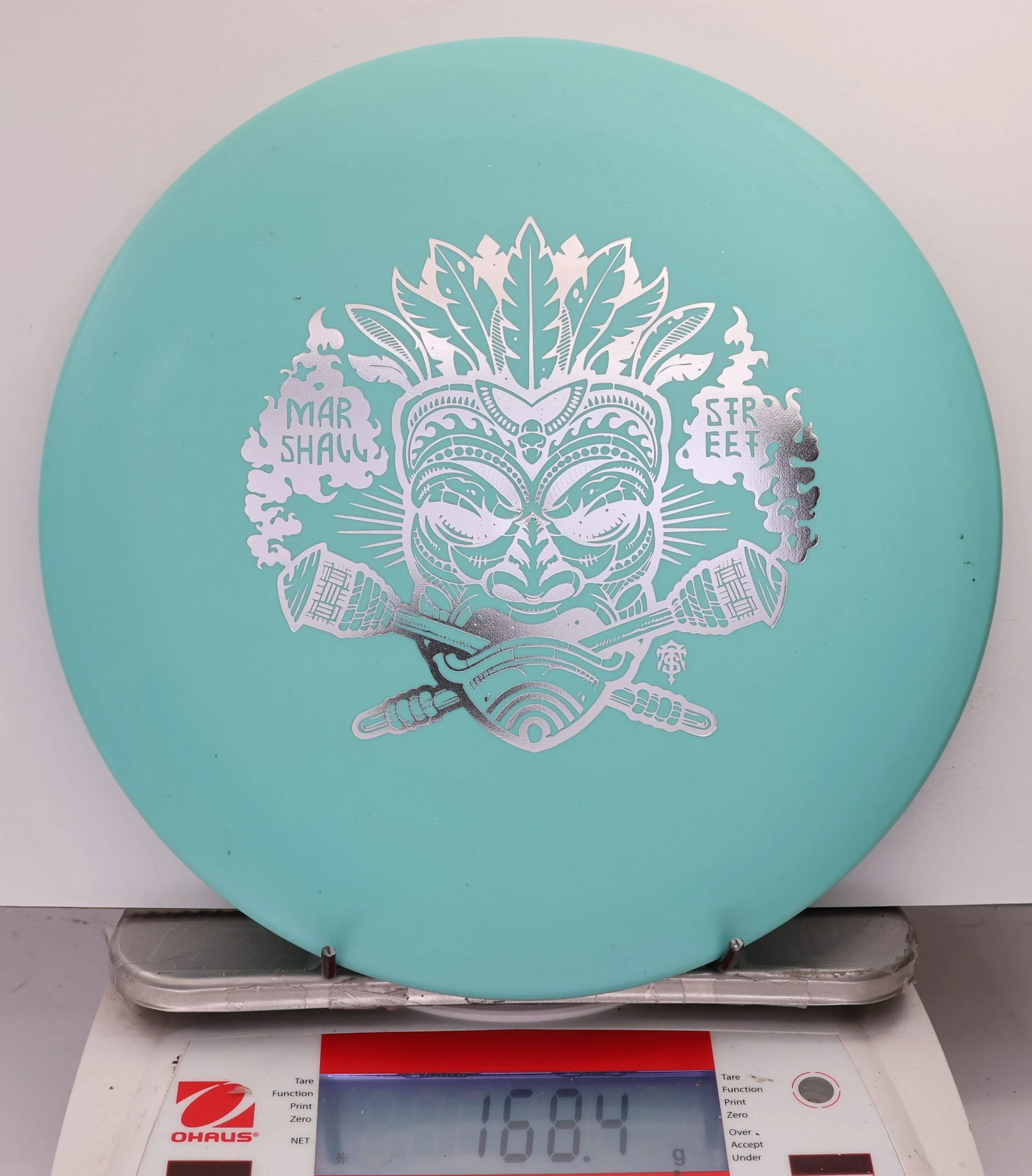 537562 DX FLAT TOP Roc, Marshall Street Tiki Mask - #07 LtBlue, 168