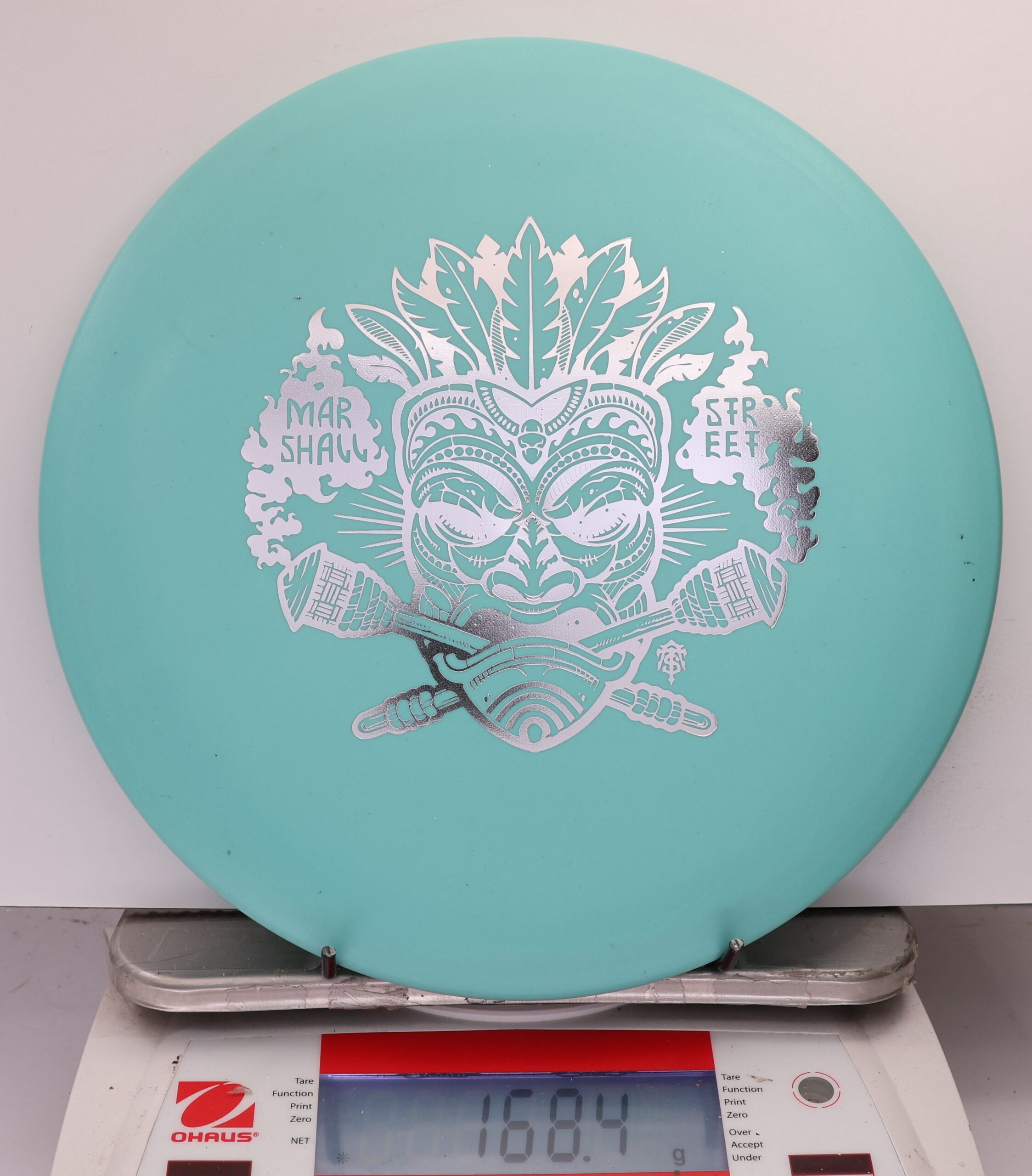 537562 DX FLAT TOP Roc, Marshall Street Tiki Mask - #07 LtBlue, 168