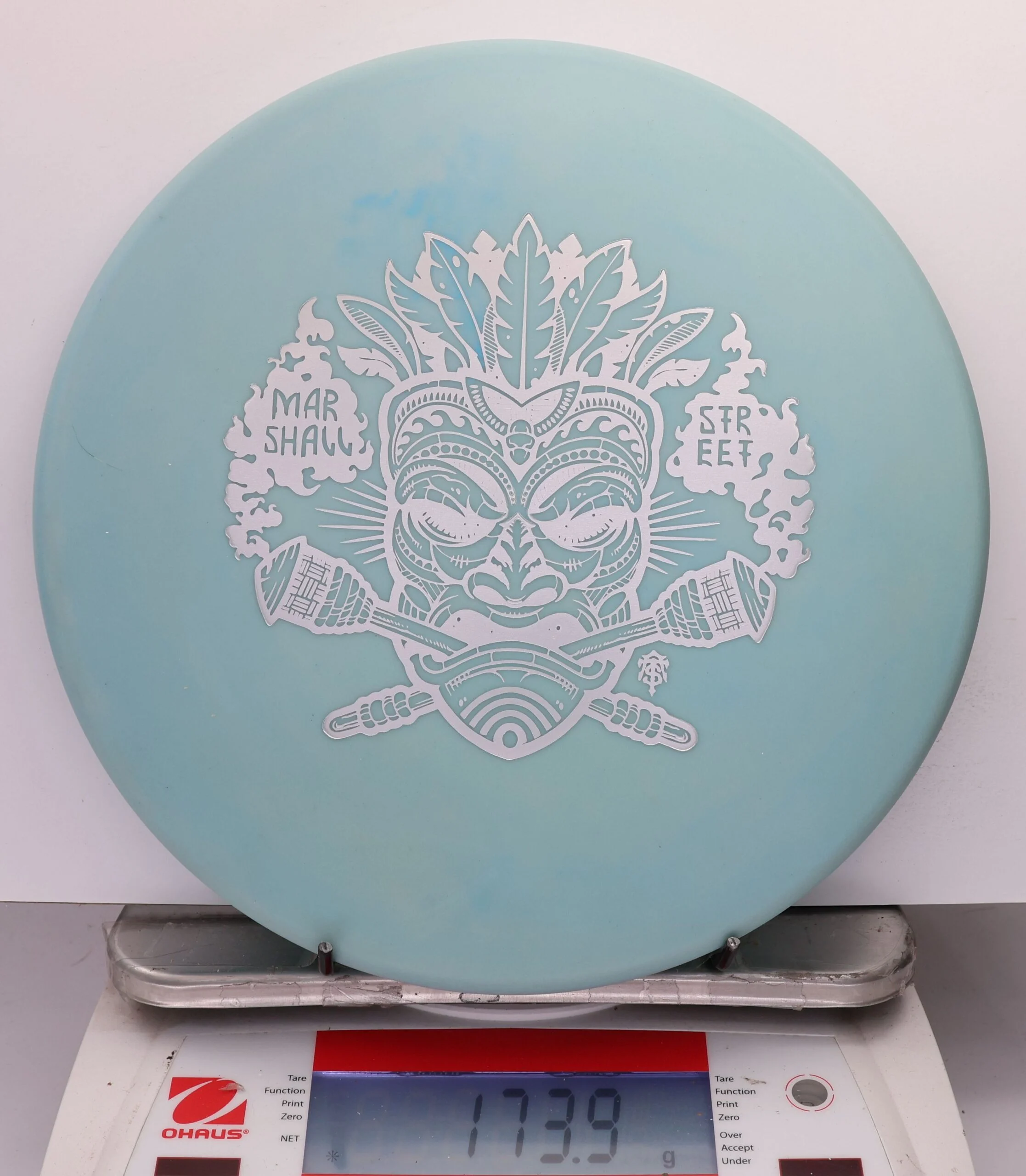 538388 Classic Color Glow DX Polecat, Marshall Street Tiki Mask - #05 BlueGlow, 174