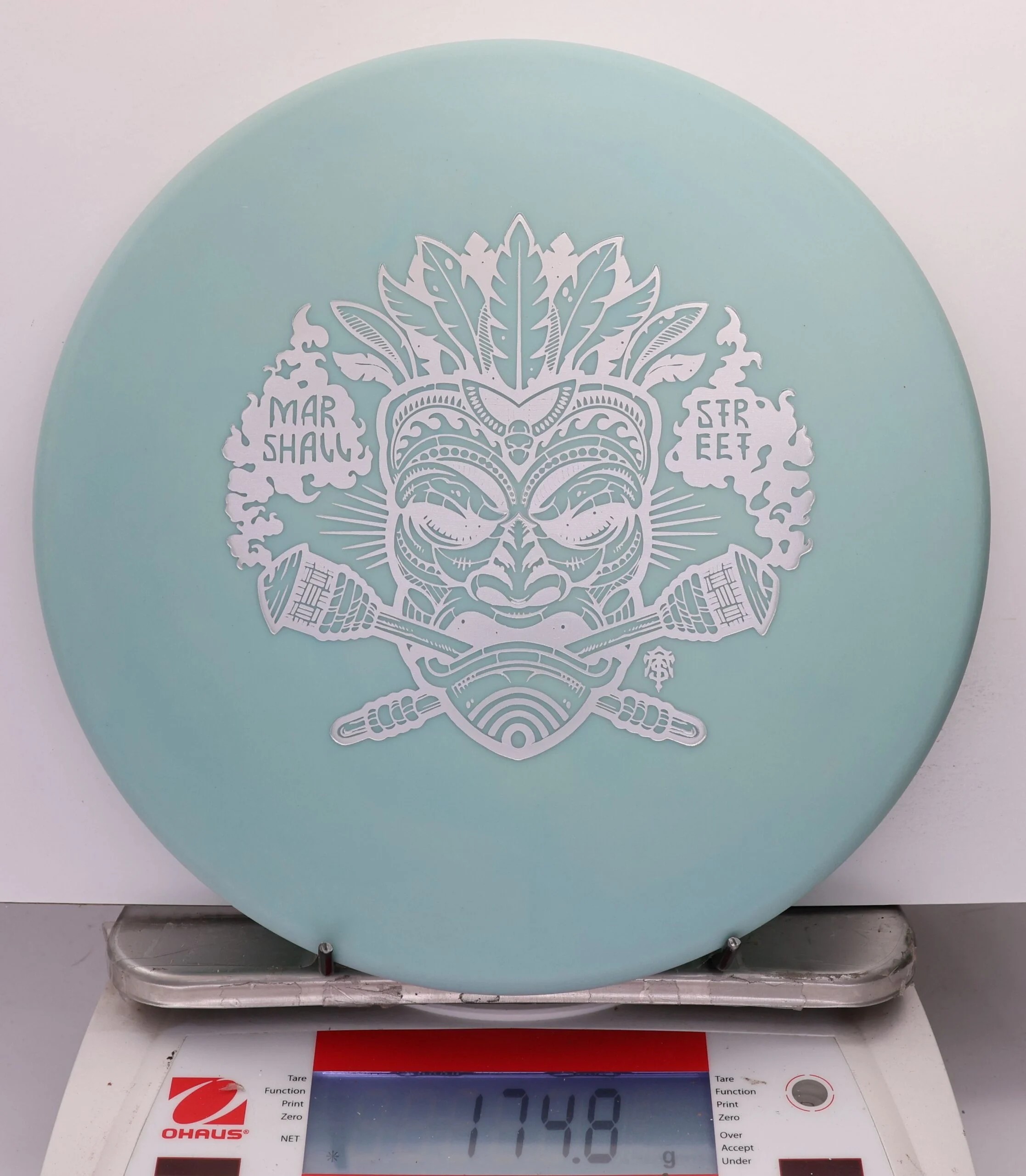 538389 Classic Color Glow DX Polecat, Marshall Street Tiki Mask - #06 BlueGlow, 175