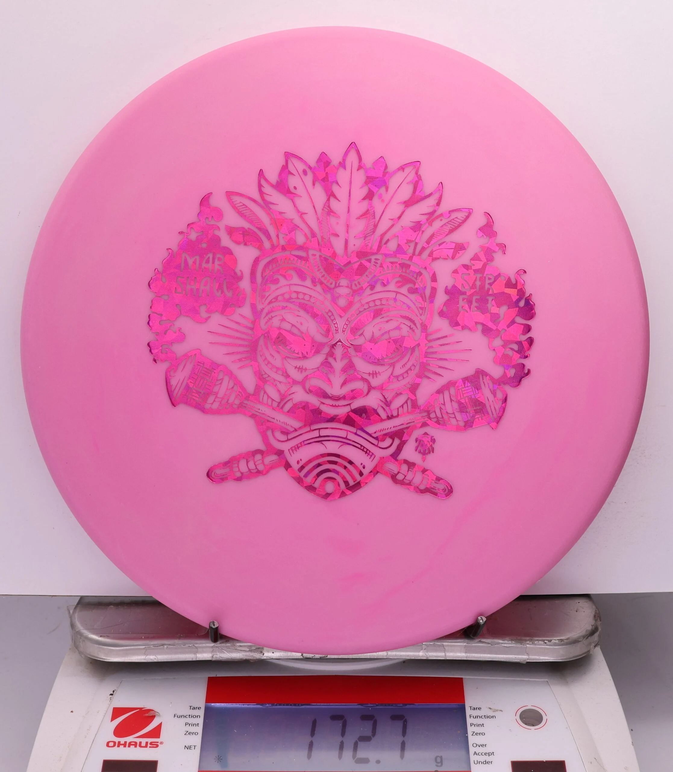 538406 Classic Color Glow DX Polecat, Marshall Street Tiki Mask - #09 PinkGlow, 173
