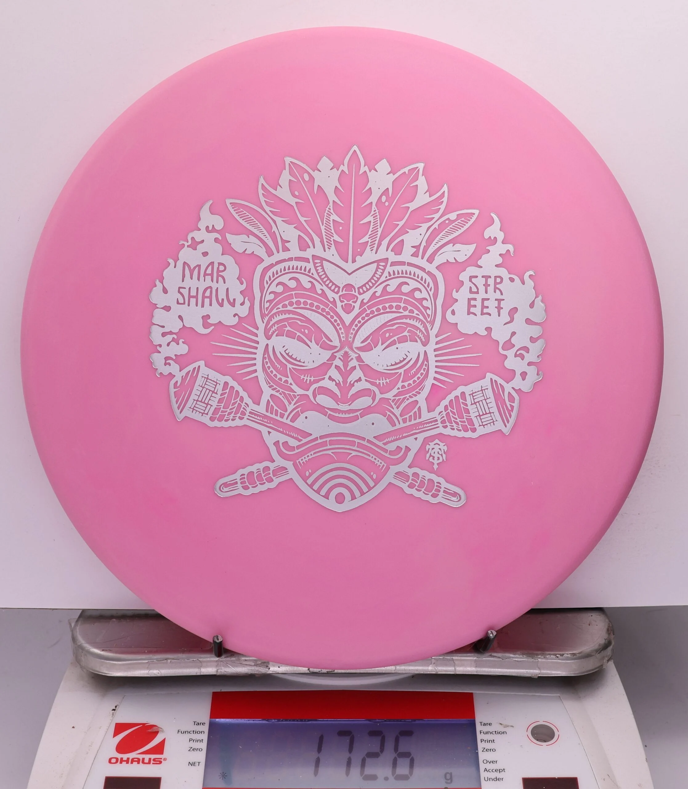 538423 Classic Color Glow DX Polecat, Marshall Street Tiki Mask - #12 PinkGlow, 173