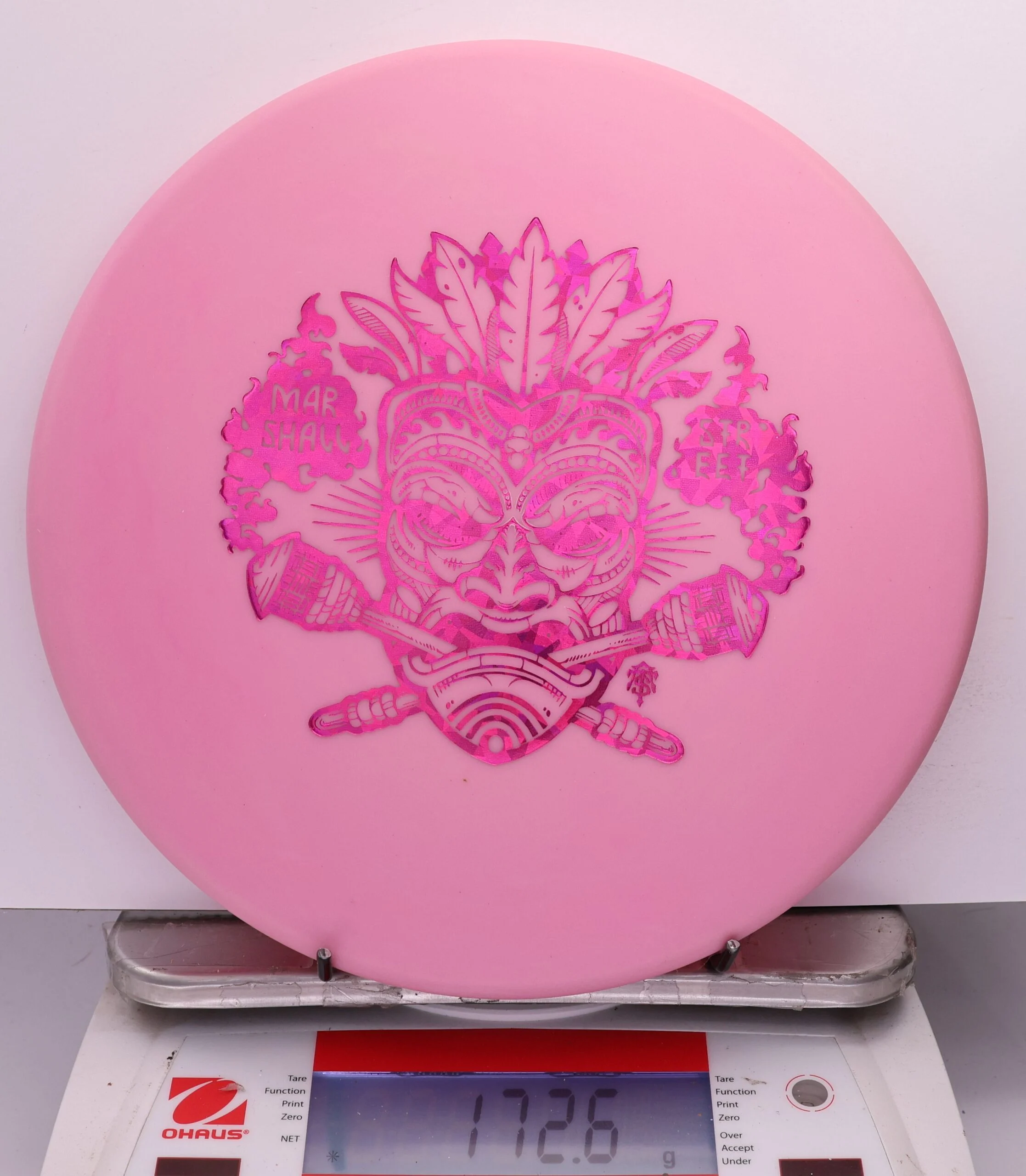 538426 Classic Color Glow DX Polecat, Marshall Street Tiki Mask - #15 PinkGlow, 173