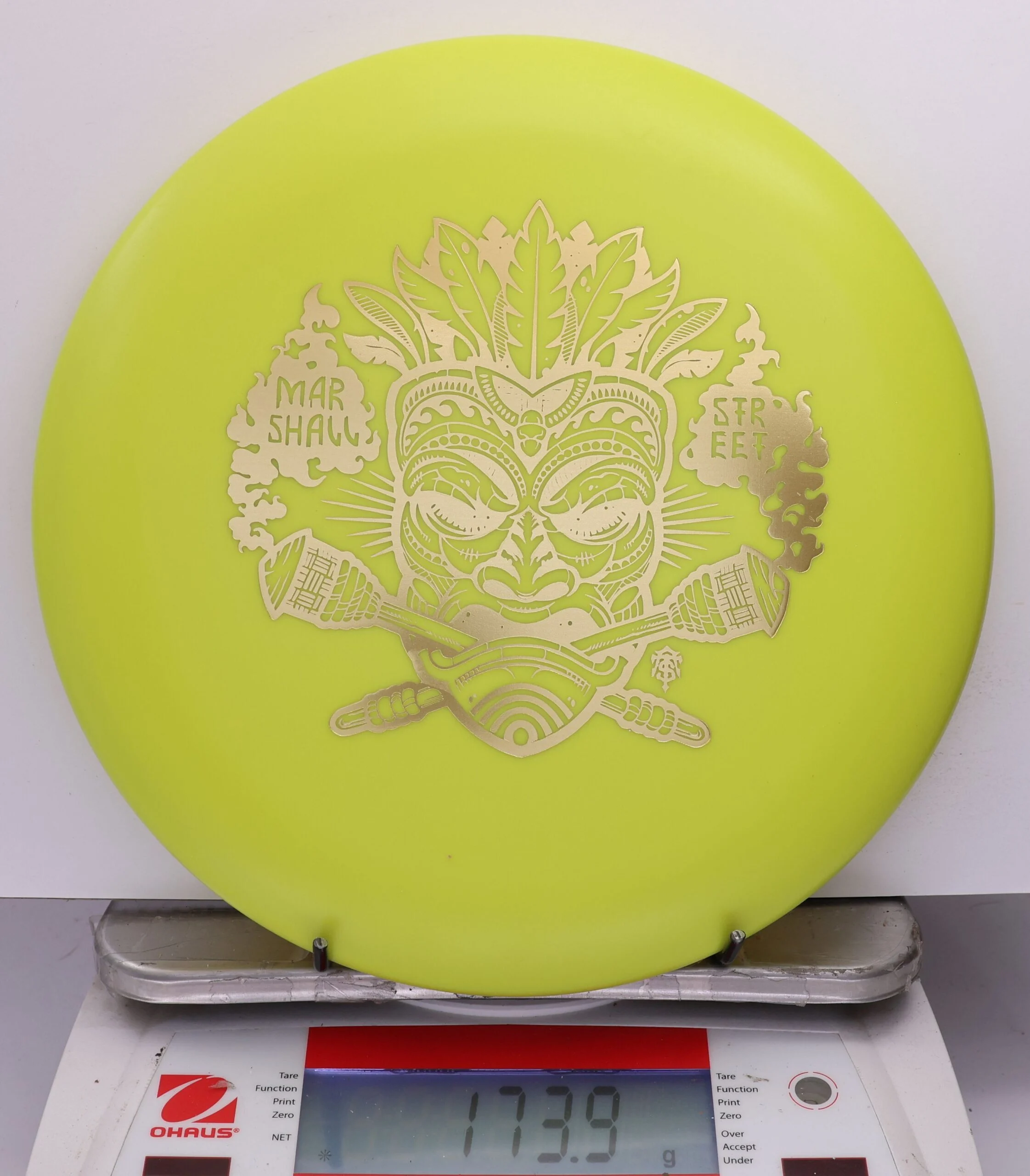 538465 DX Aviar P&A, Marshall Street Tiki Mask - #06 Yellow, 174