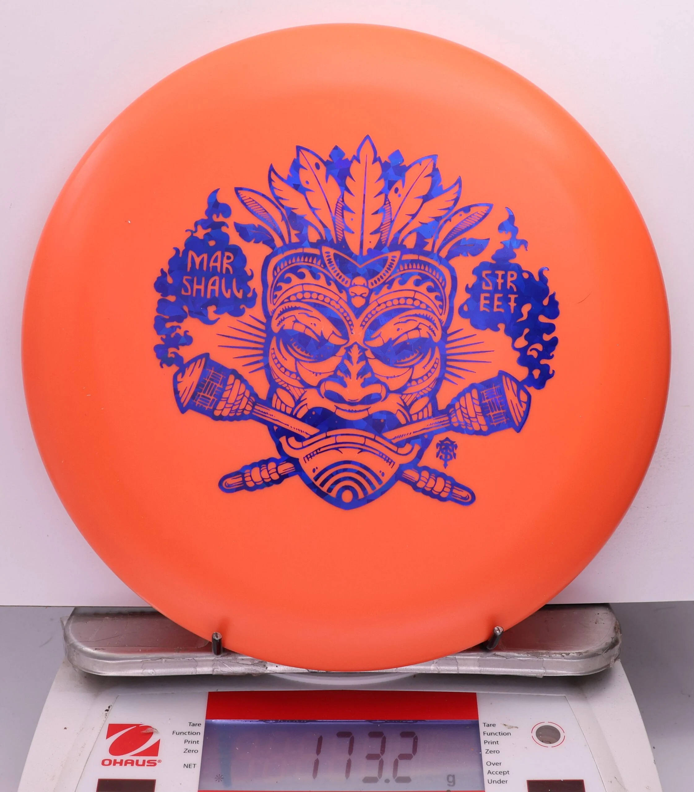 538481 DX Aviar P&A, Marshall Street Tiki Mask - #08 Orange, 173