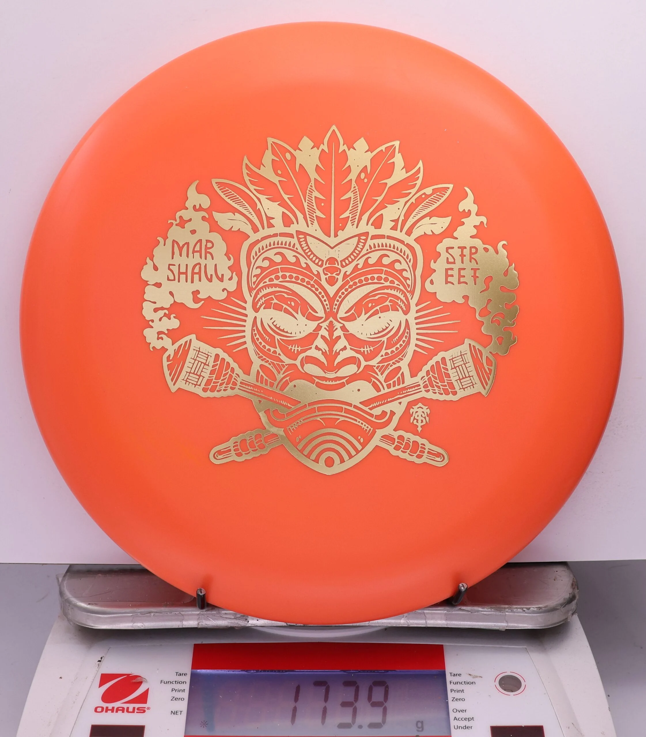 538482 DX Aviar P&A, Marshall Street Tiki Mask - #09 Orange, 174