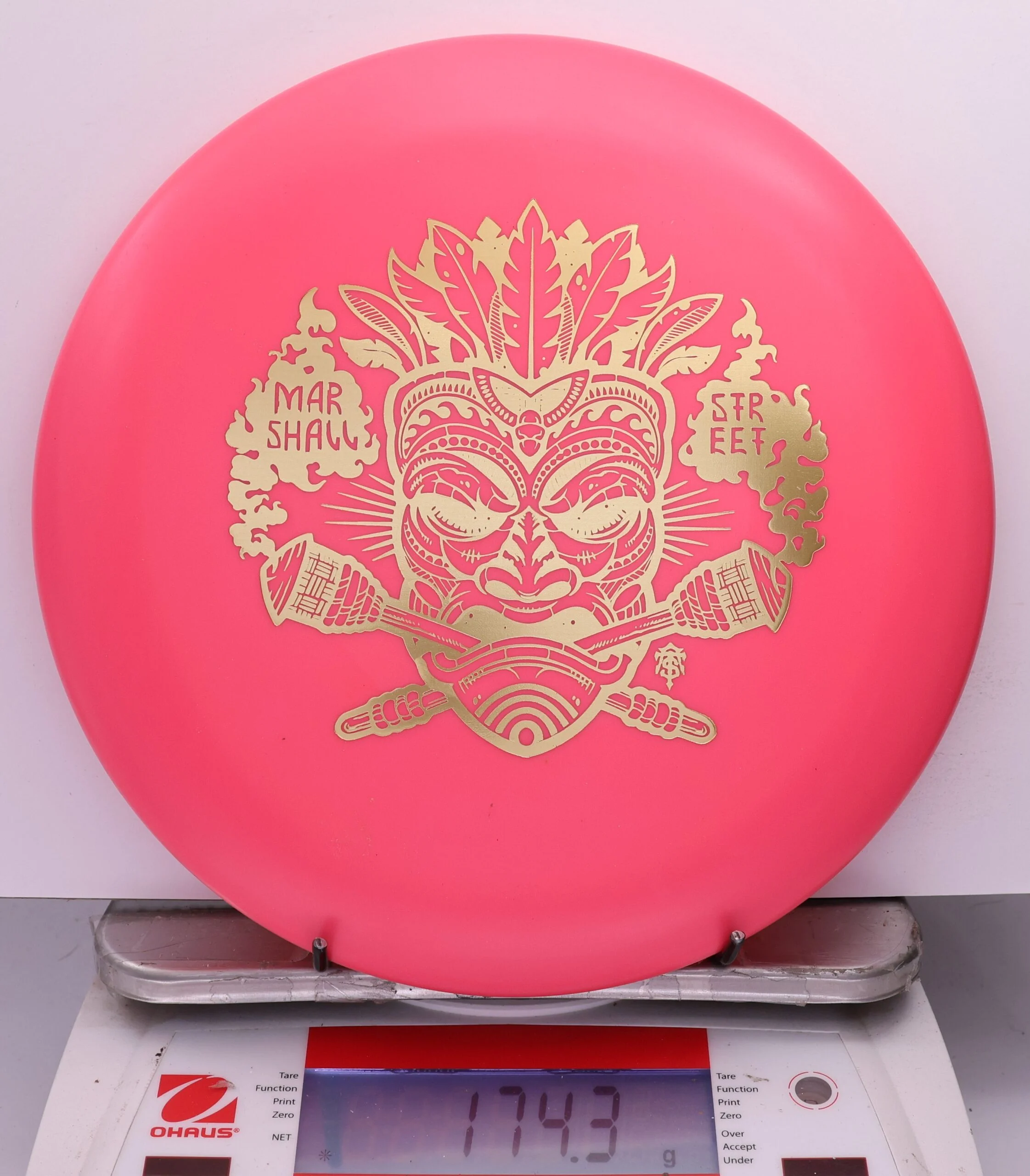 538502 DX Aviar P&A, Marshall Street Tiki Mask - #15 Pink, 174