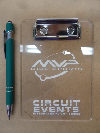 MVP Circuit Scorecard Clipboard