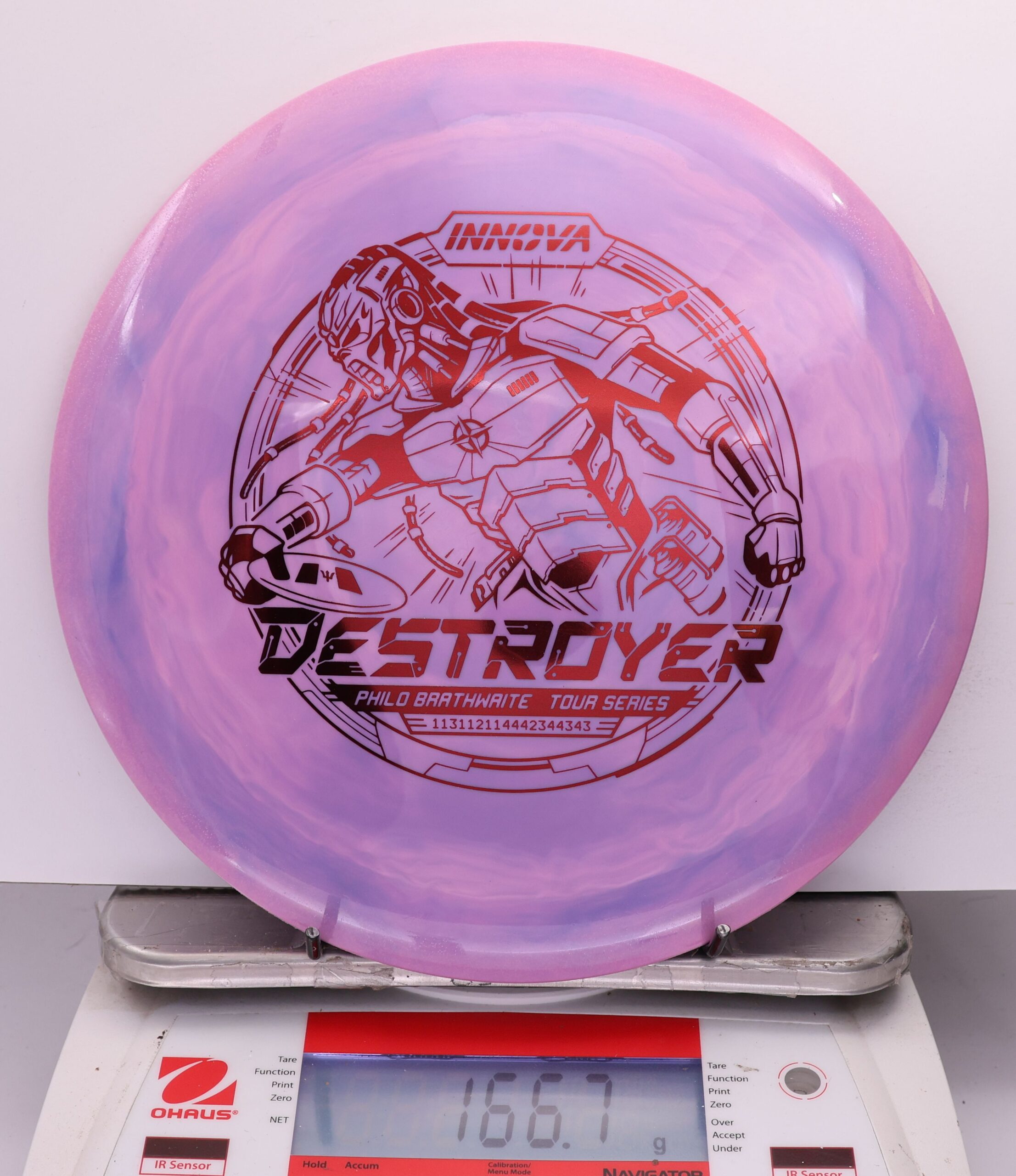 539265 Swirly Star Destroyer, Philo Brathwaite 2025 Tour Series - #723 PinkBlue, 167