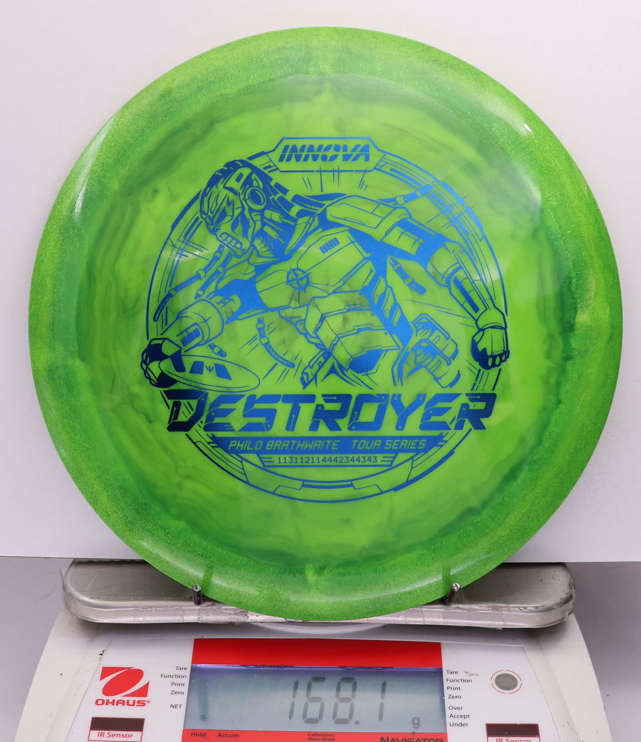 539268 Swirly Star Destroyer, Philo Brathwaite 2025 Tour Series - #726 Green, 168