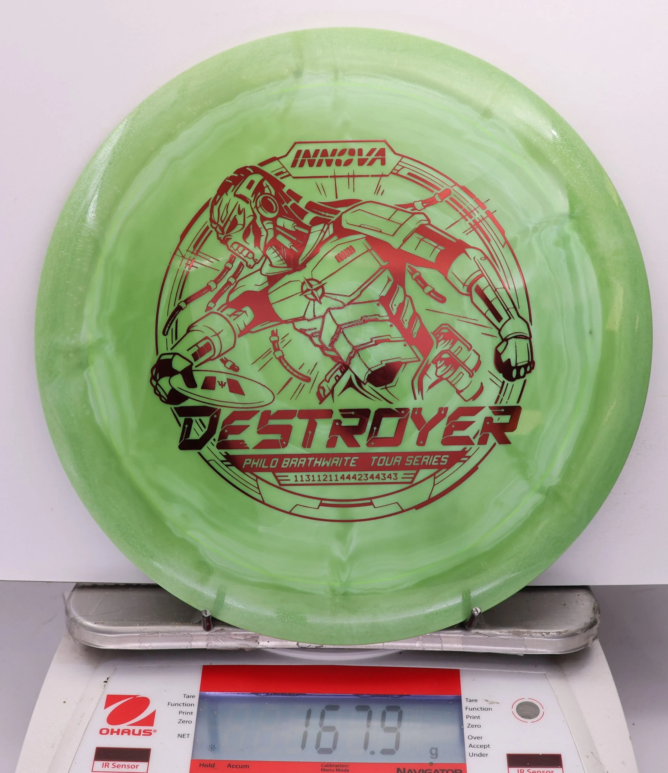 539279 Swirly Star Destroyer, Philo Brathwaite 2025 Tour Series - #728 Green, 168