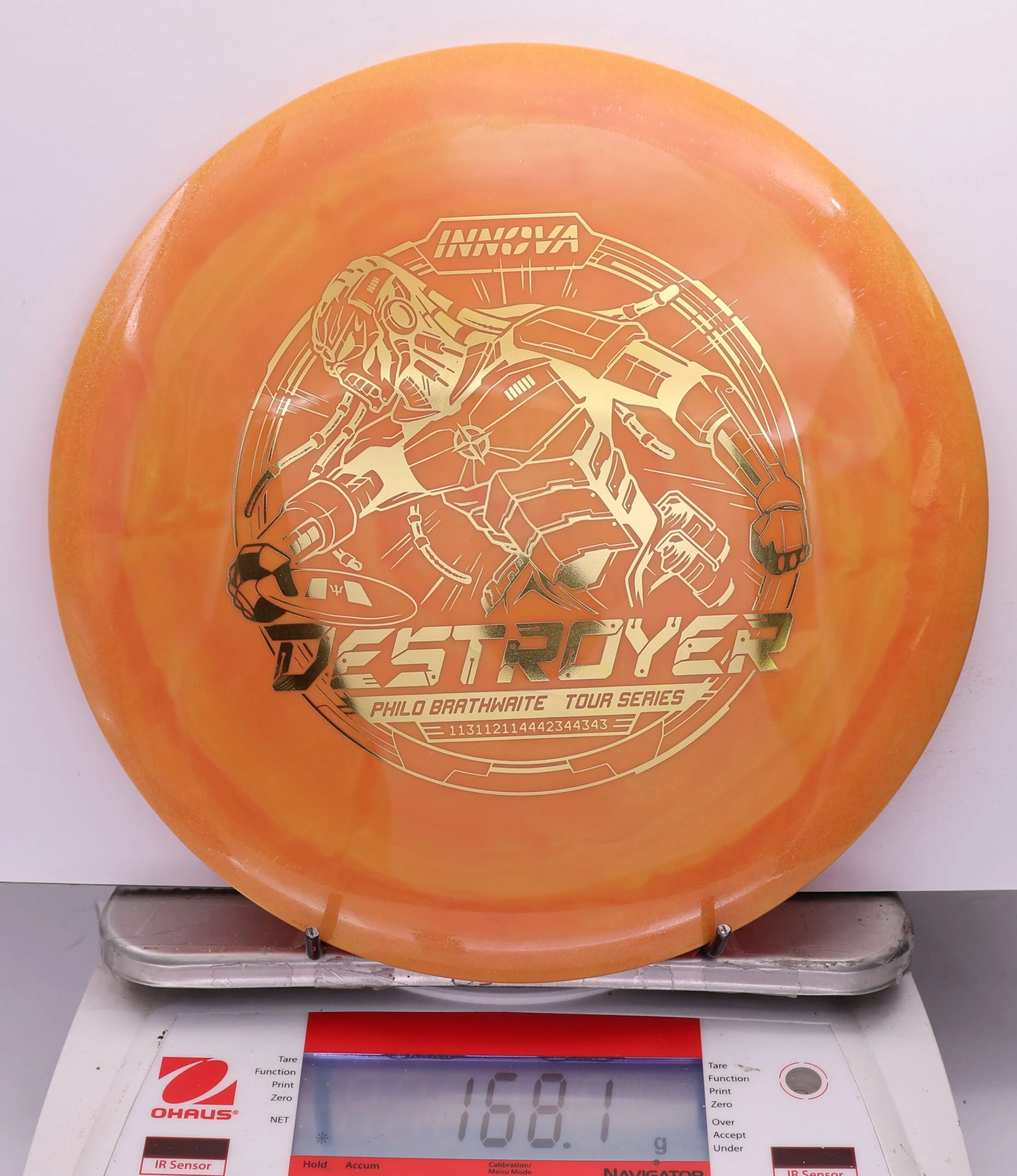 539280 Swirly Star Destroyer, Philo Brathwaite 2025 Tour Series - #729 Orange, 168