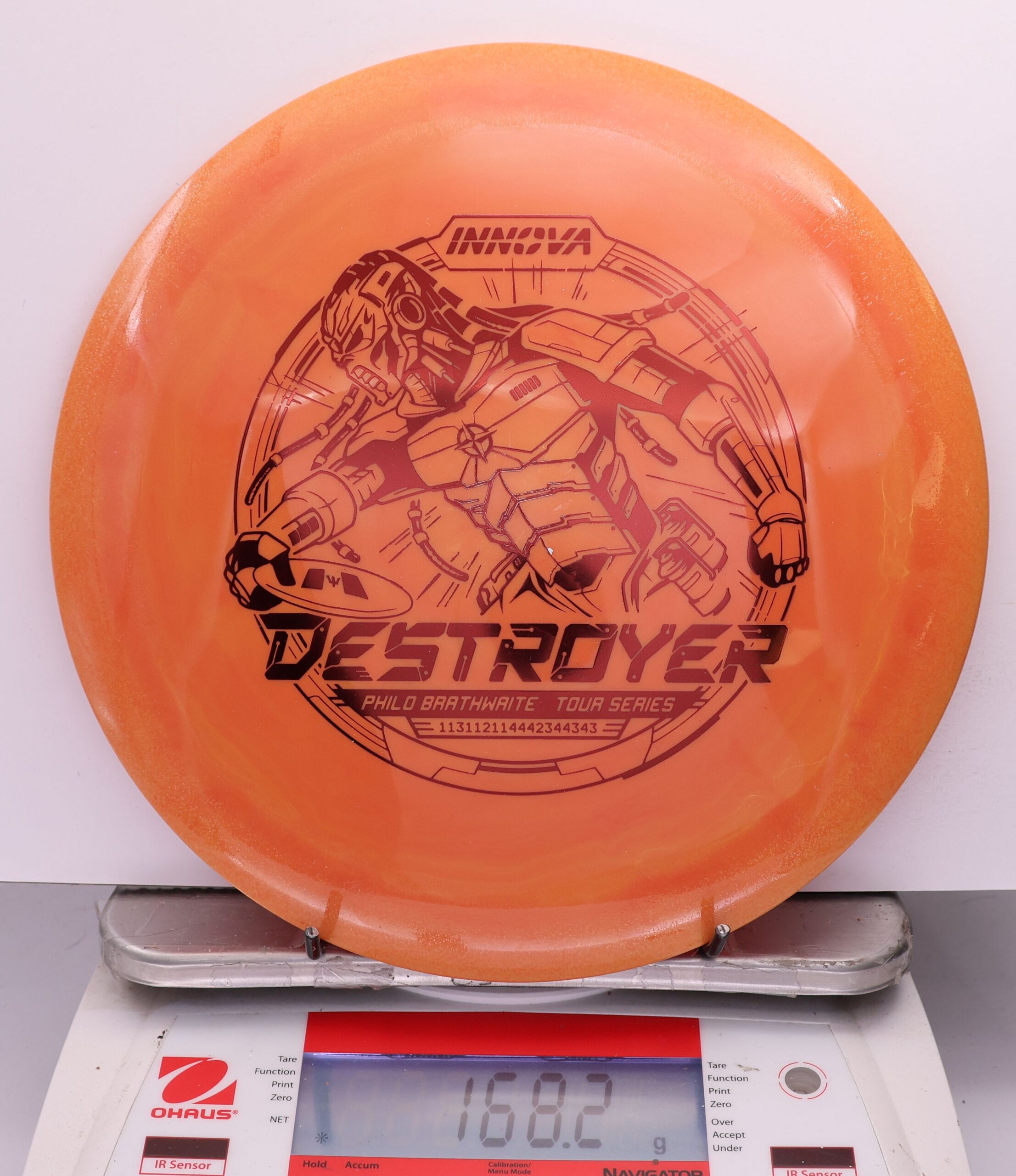 539282 Swirly Star Destroyer, Philo Brathwaite 2025 Tour Series - #731 Orange, 168