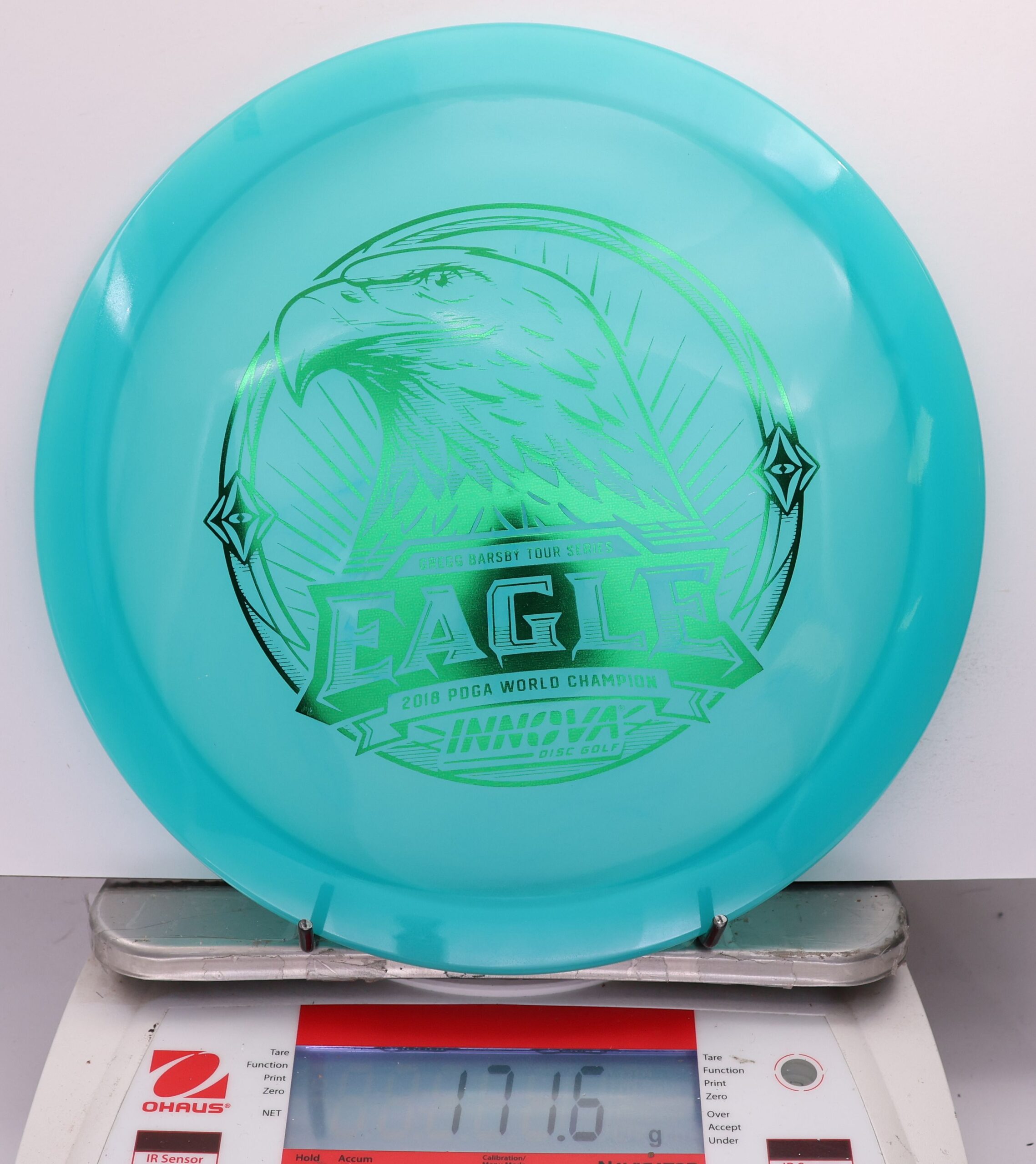 539645 Proto Glow Champion Eagle X, Gregg Barsby 2025 Tour Series - #724 Aqua Glow, 172
