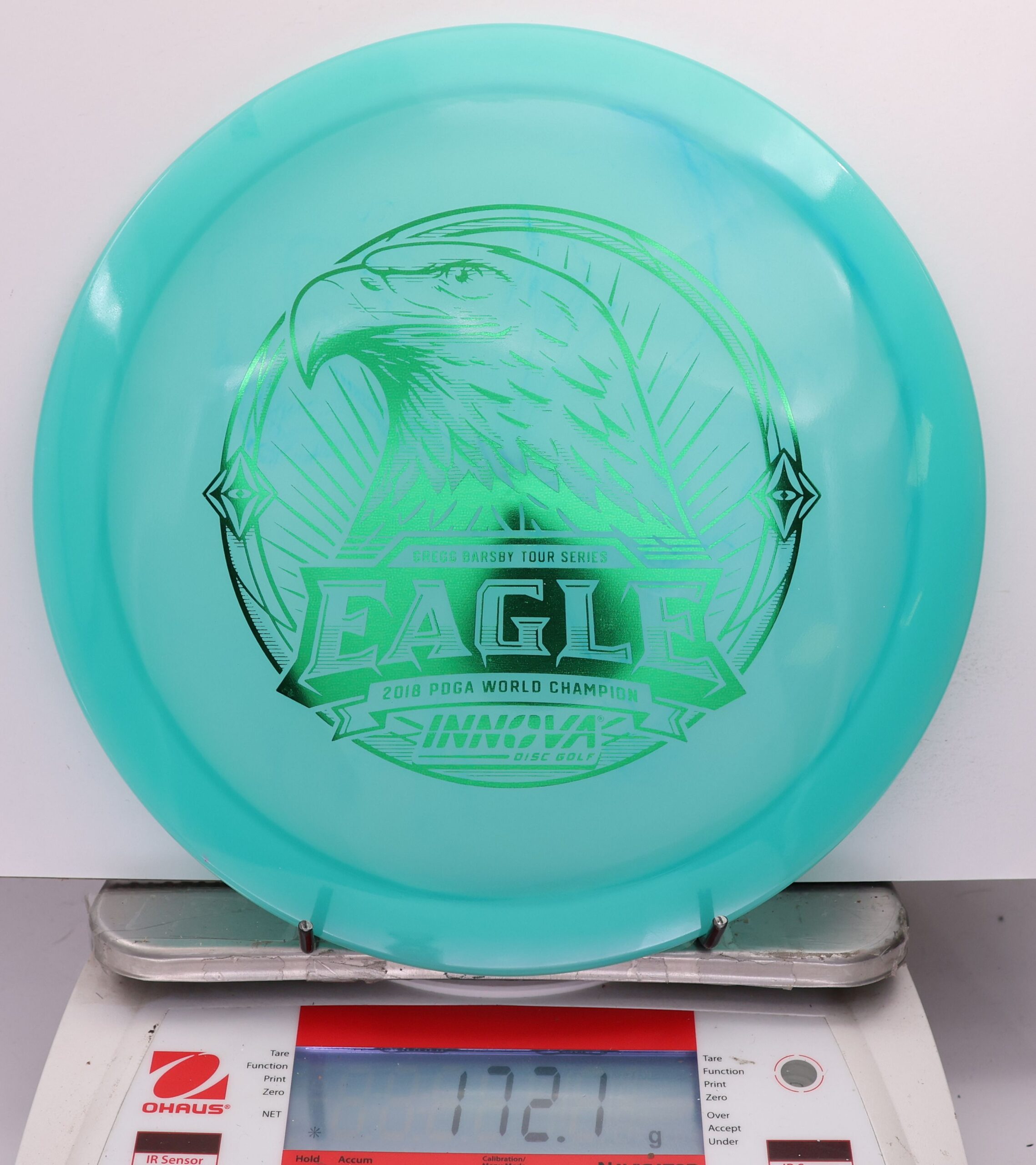 539646 Proto Glow Champion Eagle X, Gregg Barsby 2025 Tour Series - #725 Aqua Glow, 172