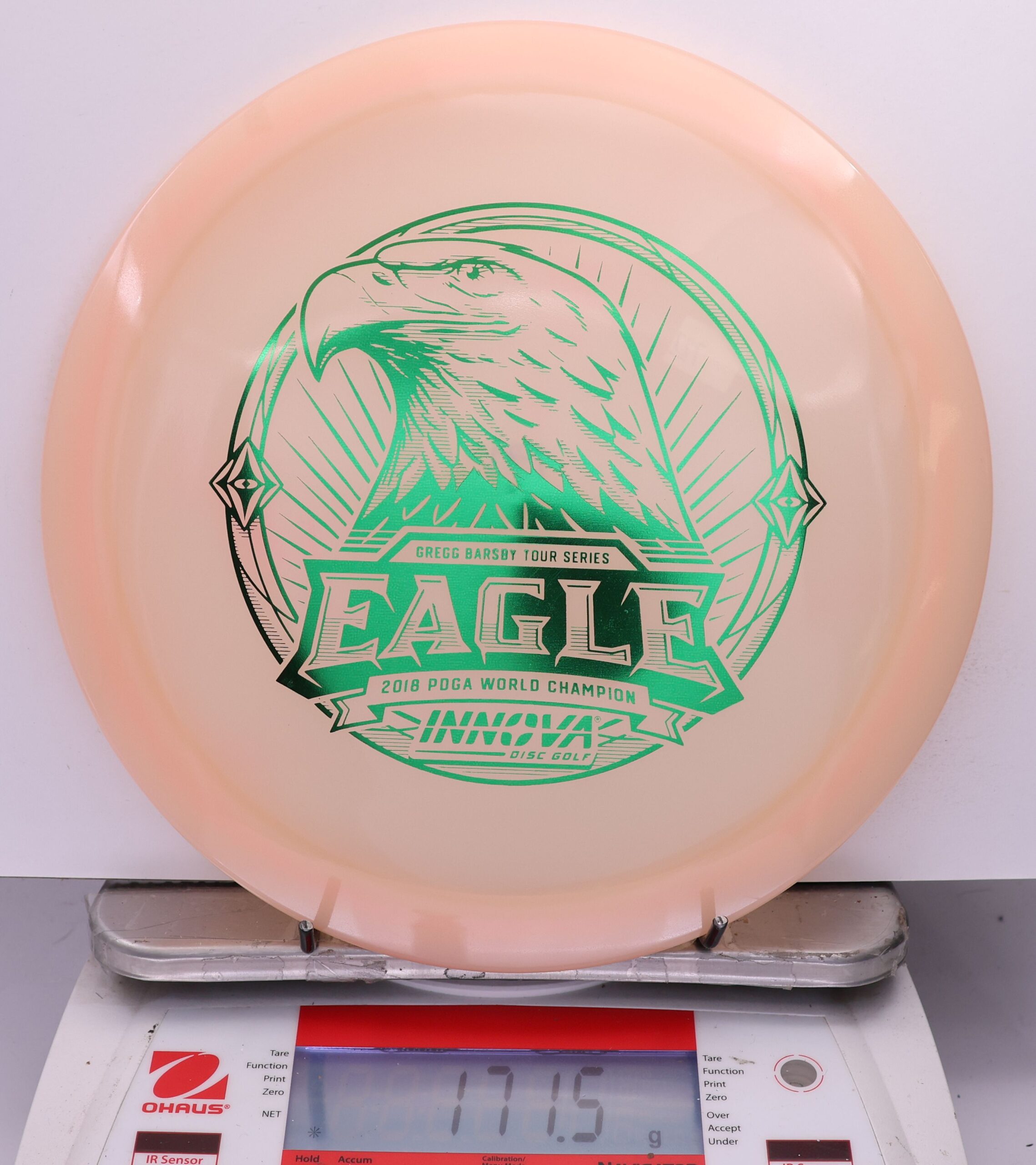 539653 Proto Glow Champion Eagle X, Gregg Barsby 2025 Tour Series - #727 Orange Glow, 172