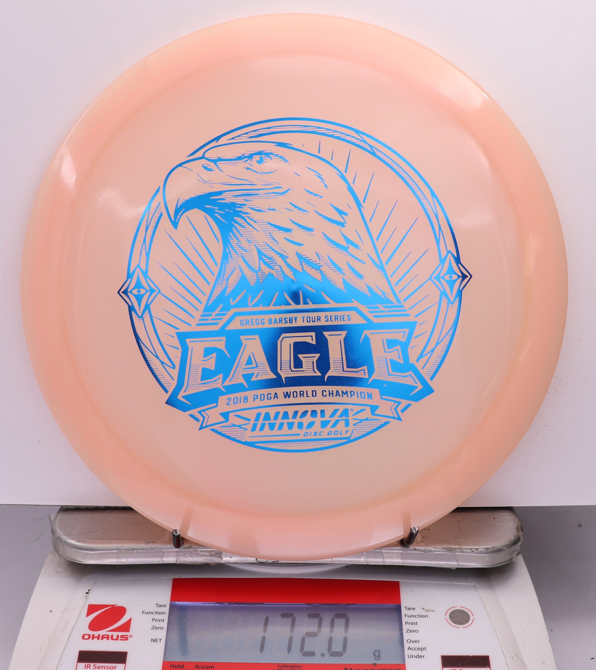 539655 Proto Glow Champion Eagle X, Gregg Barsby 2025 Tour Series - #729 Orange Glow, 172