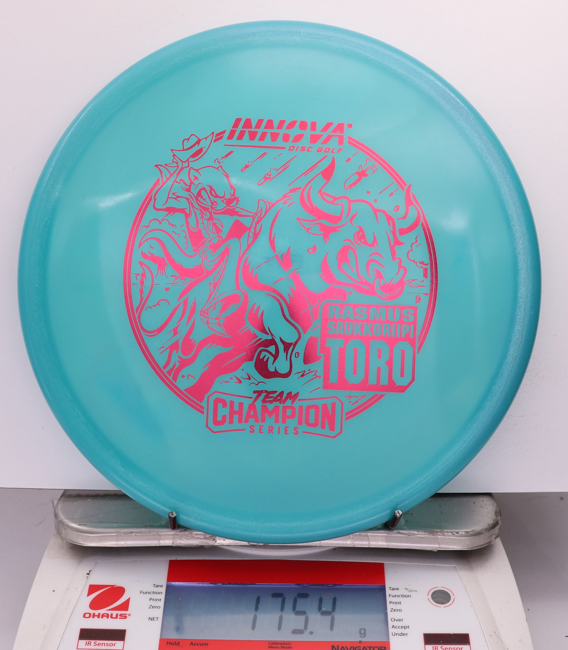 539678 Proto Glow Champion Toro, Rasmus Saukkoriipi 2025 Tour Series - #723 Aqua Glow, 175