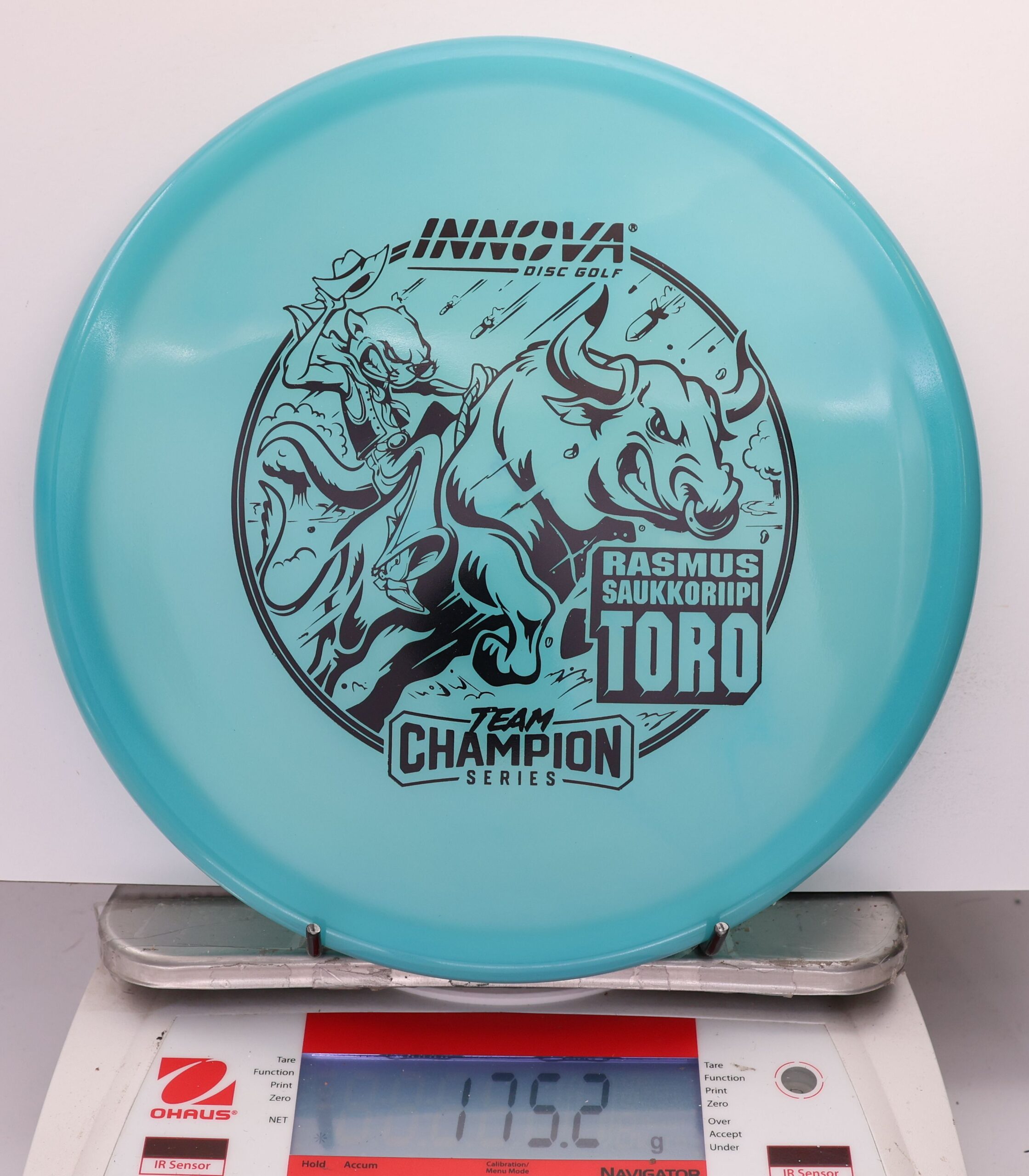 539680 Proto Glow Champion Toro, Rasmus Saukkoriipi 2025 Tour Series - #725 Aqua Glow, 175