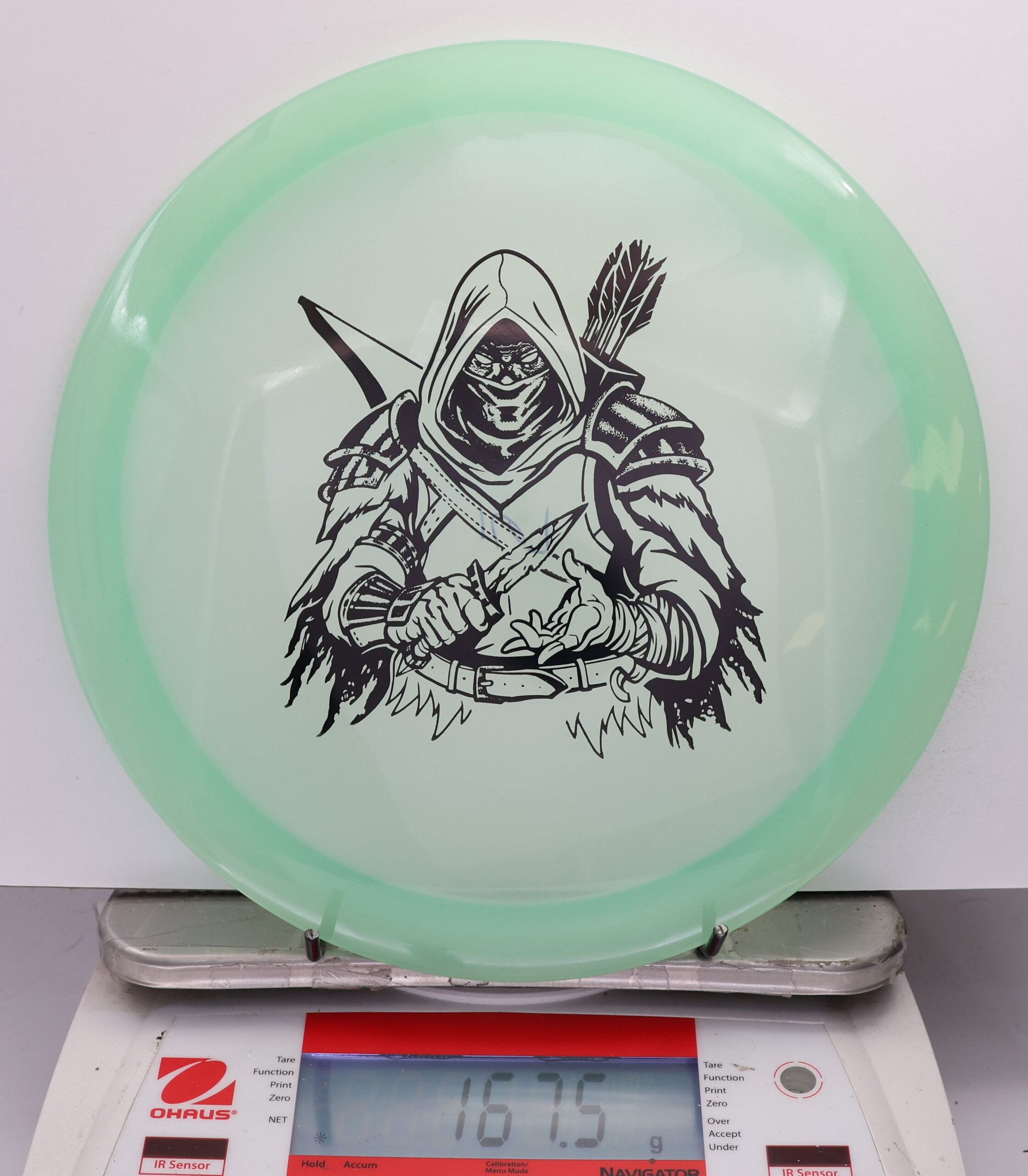 539702 Classic Color Glow Champion Dark Rebel - Fairway Disc (FD) - #725 Green Glow, 168