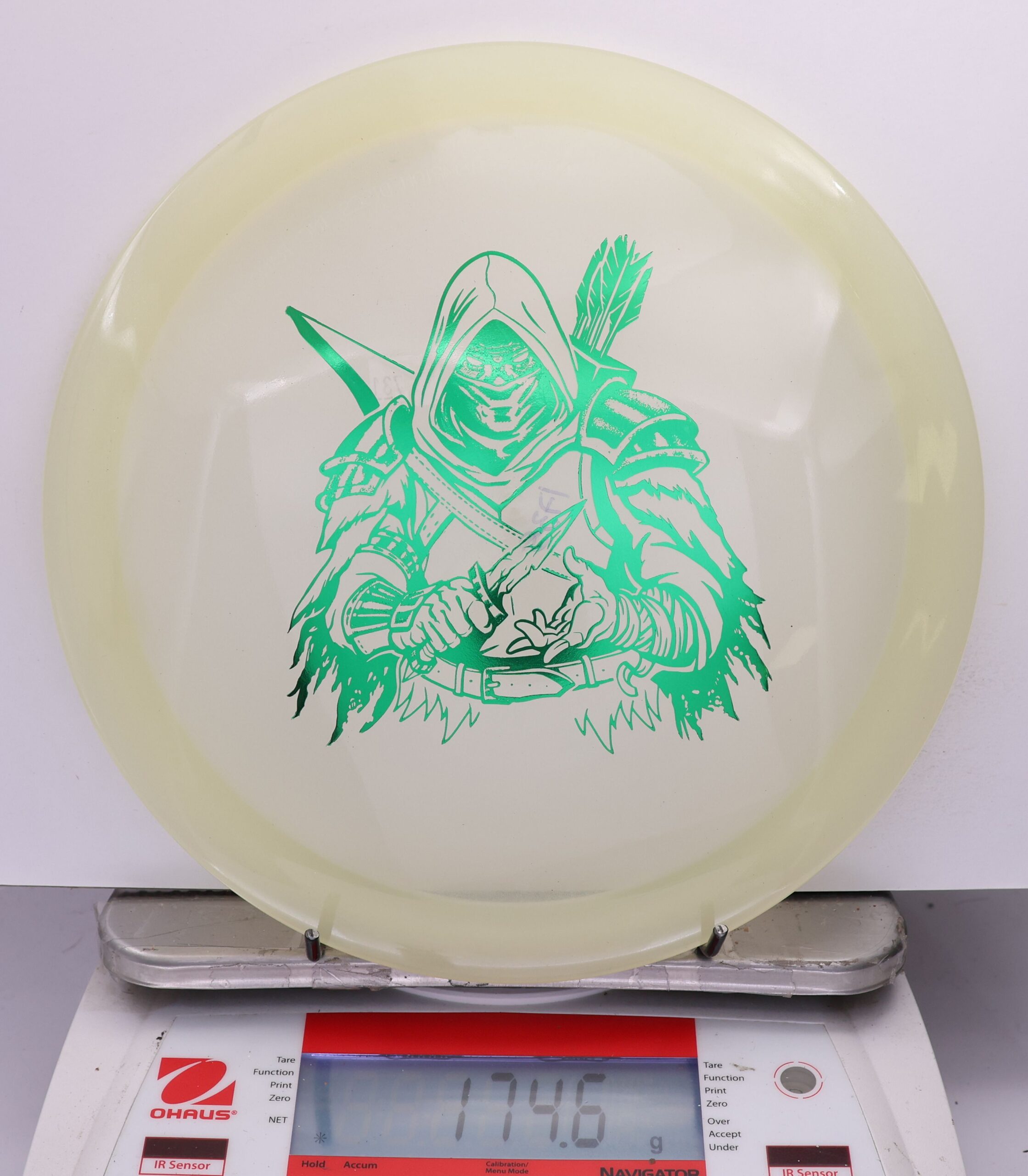 539713 Classic Color Glow Champion Dark Rebel - Fairway Disc (FD) - #731 White Glow, 175