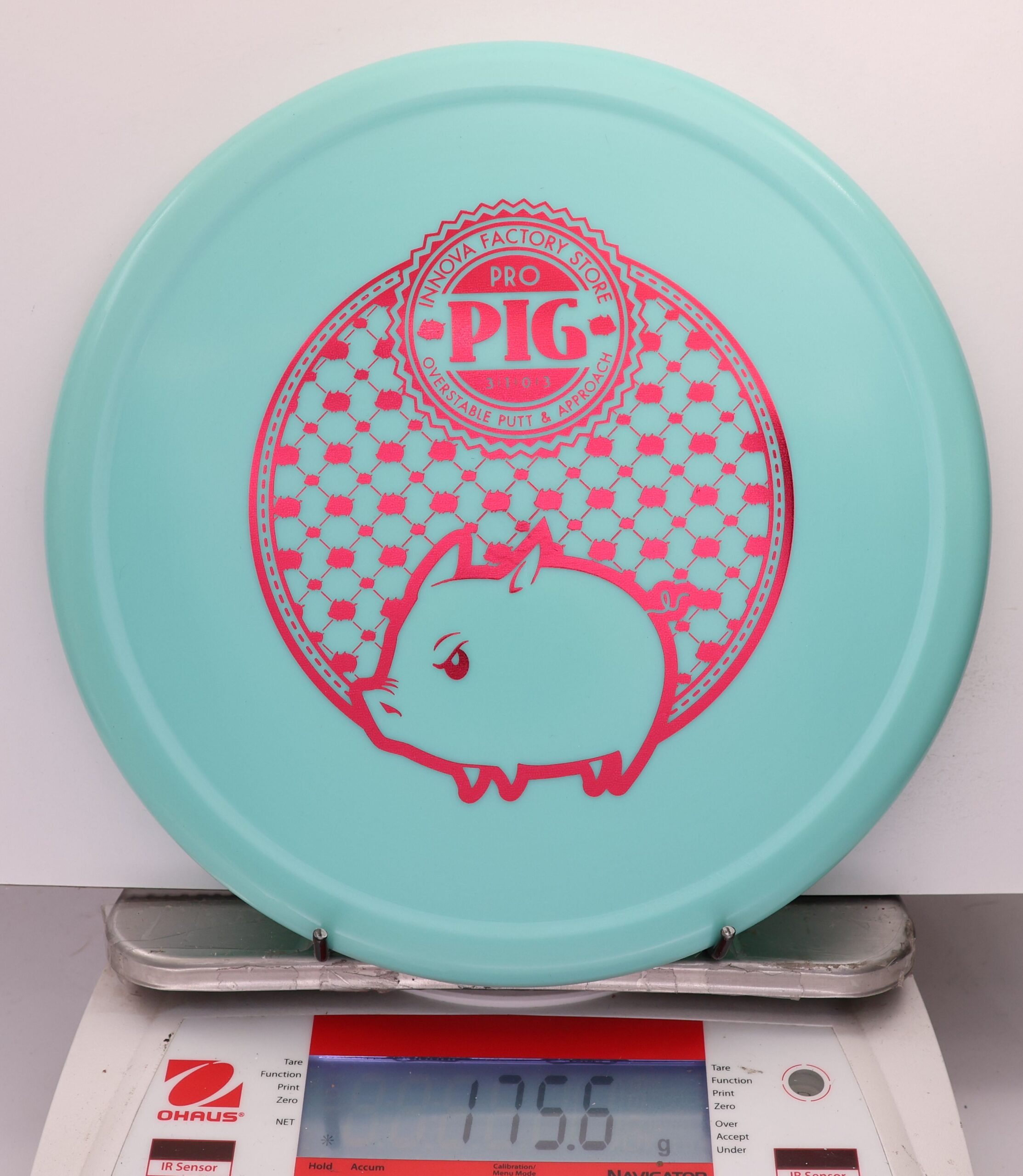 539850 Classic Glow Pro Pig, Stiff - #11 Aqua, 176