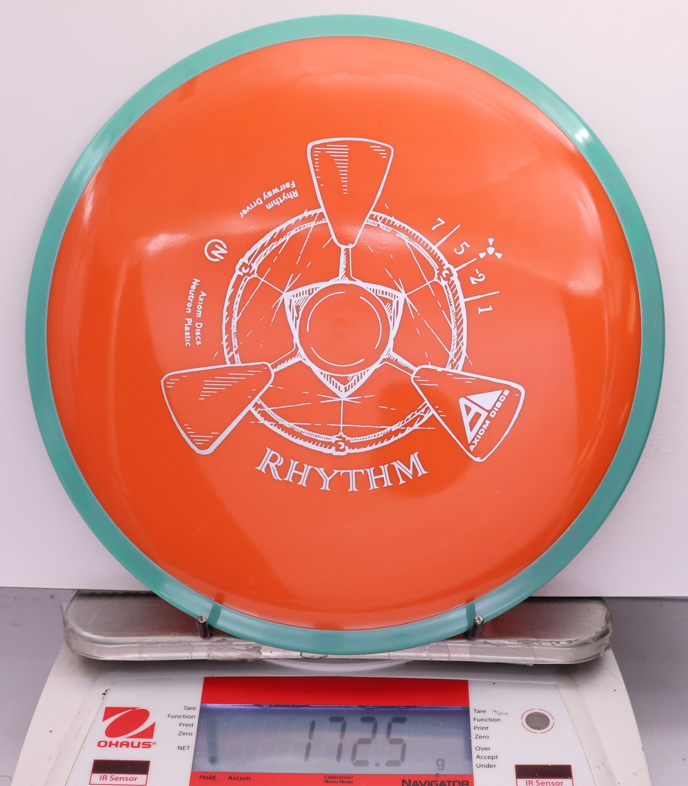 547252 Neutron Rhythm - #970 Aqua-Orange, 173