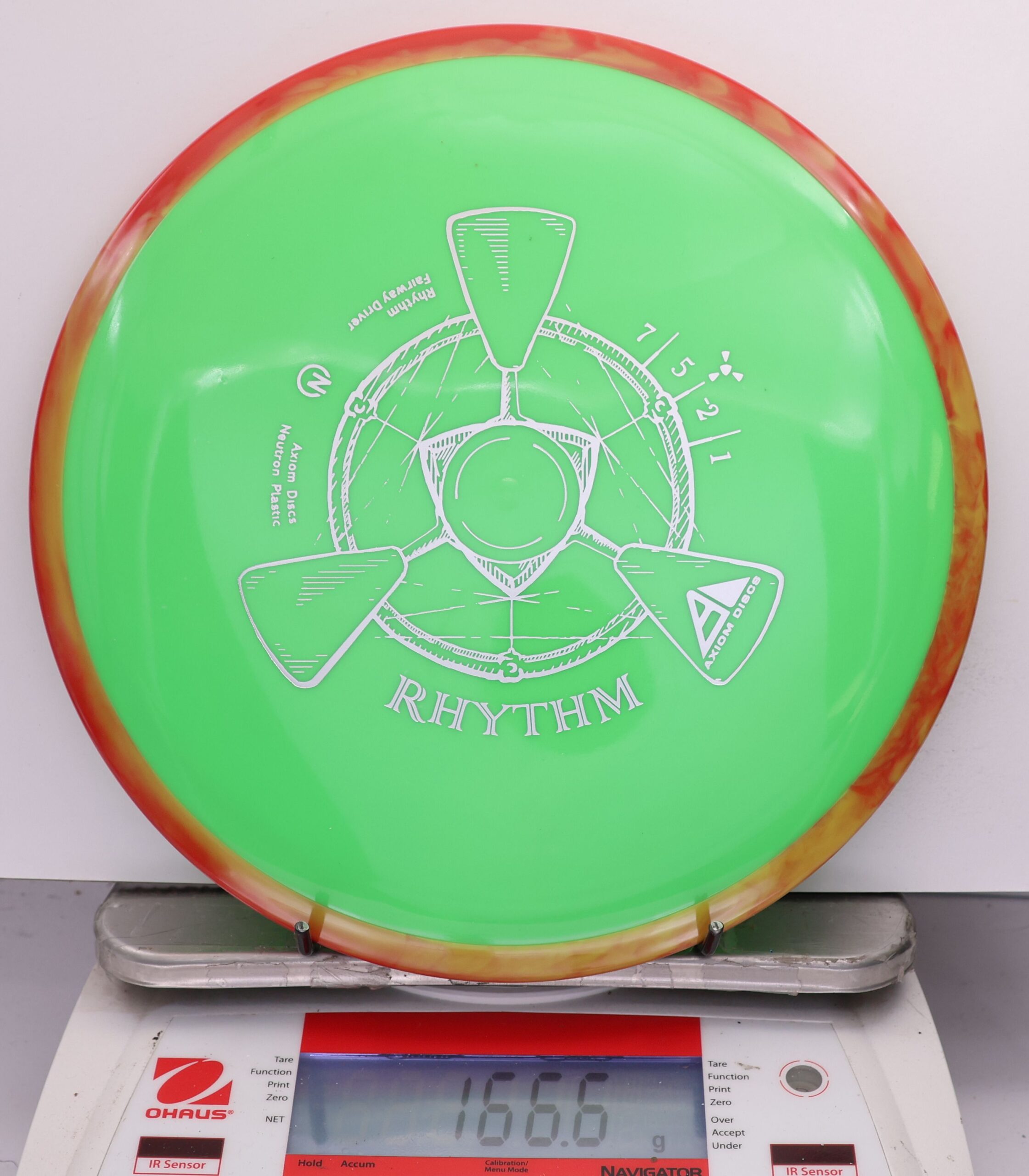 547331 Neutron Rhythm - #981 RedOrange-Green, 167