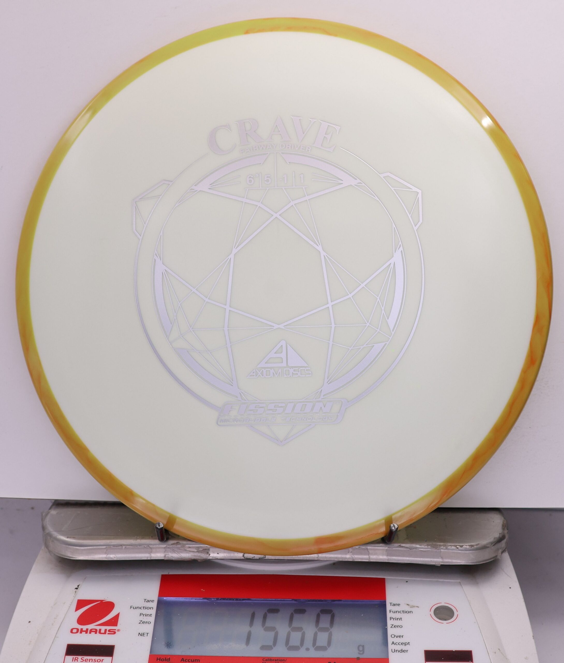 549003 Fission Crave - #971 YellowOrange-White, 157