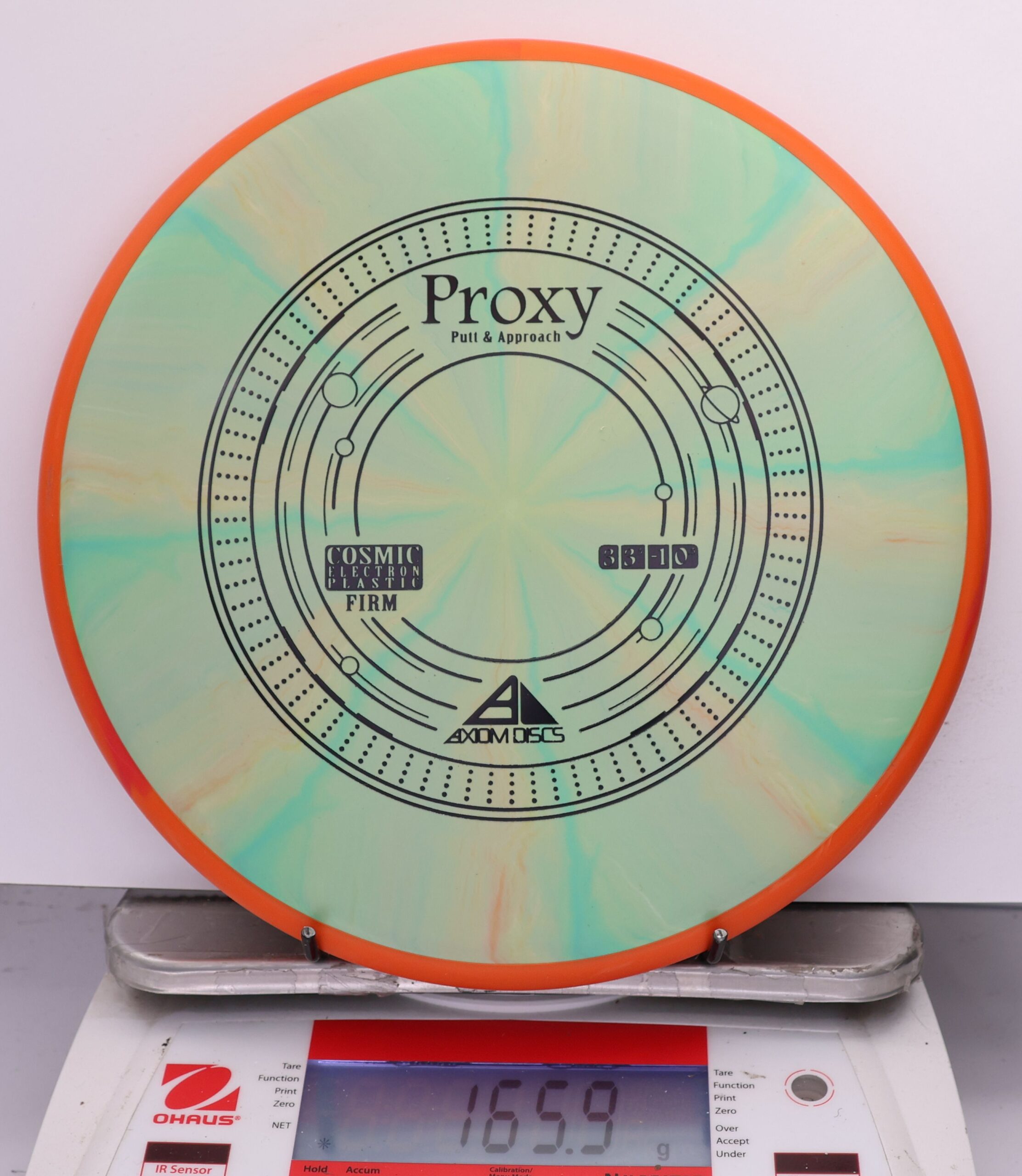 550280 Cosmic Electron Firm Proxy - #973 Orange-LtGreen, 166