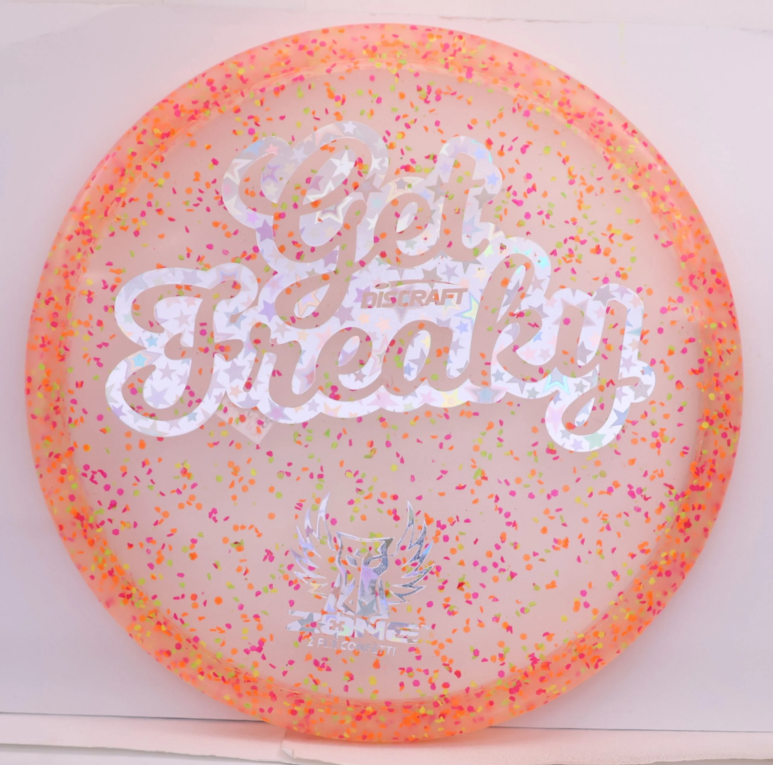 Z FLX Confetti Zone, Get Freaky • Marshall Street Disc Golf