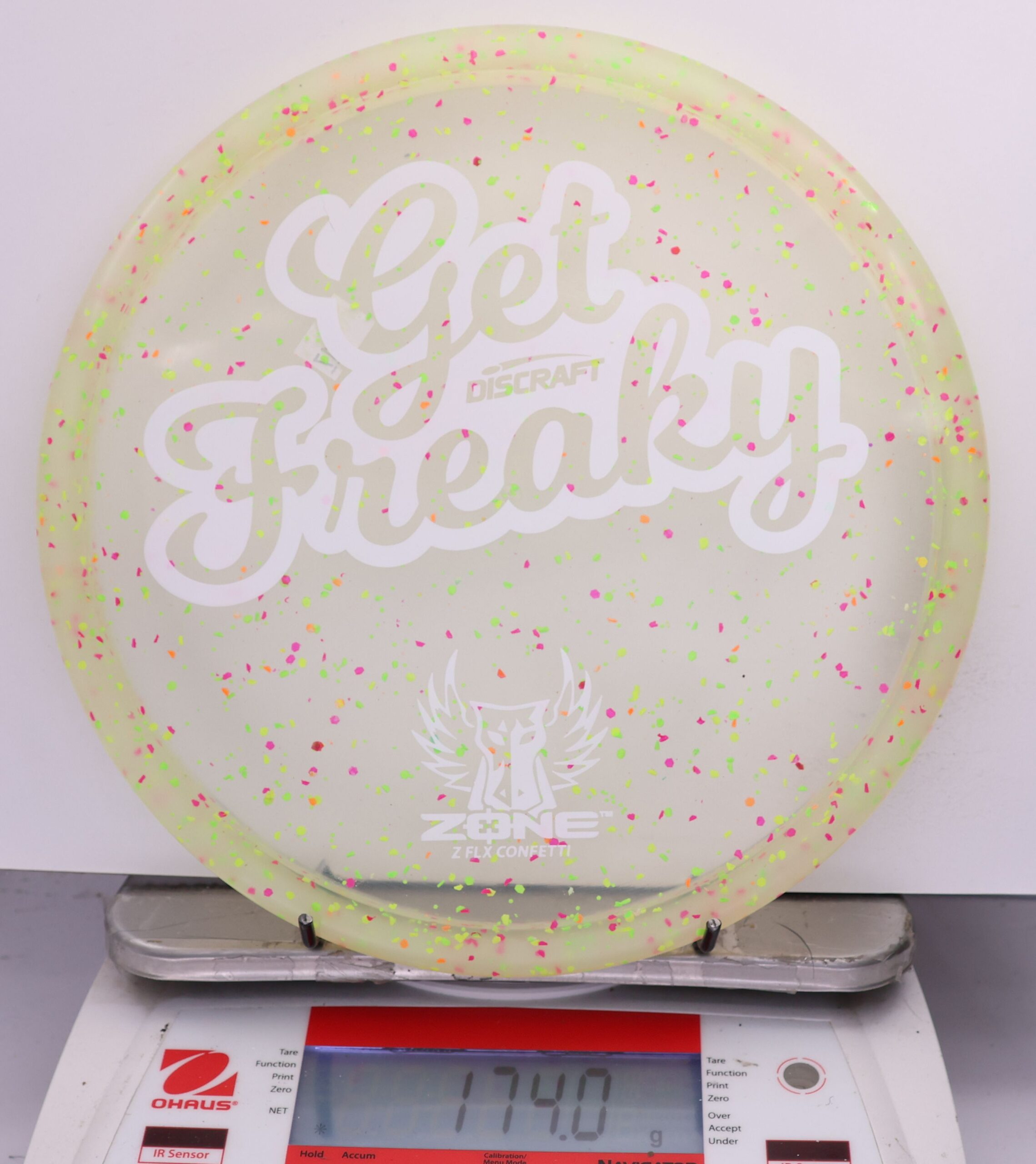 551043 Z FLX Confetti Zone, Get Freaky - #817 Yellow, 174