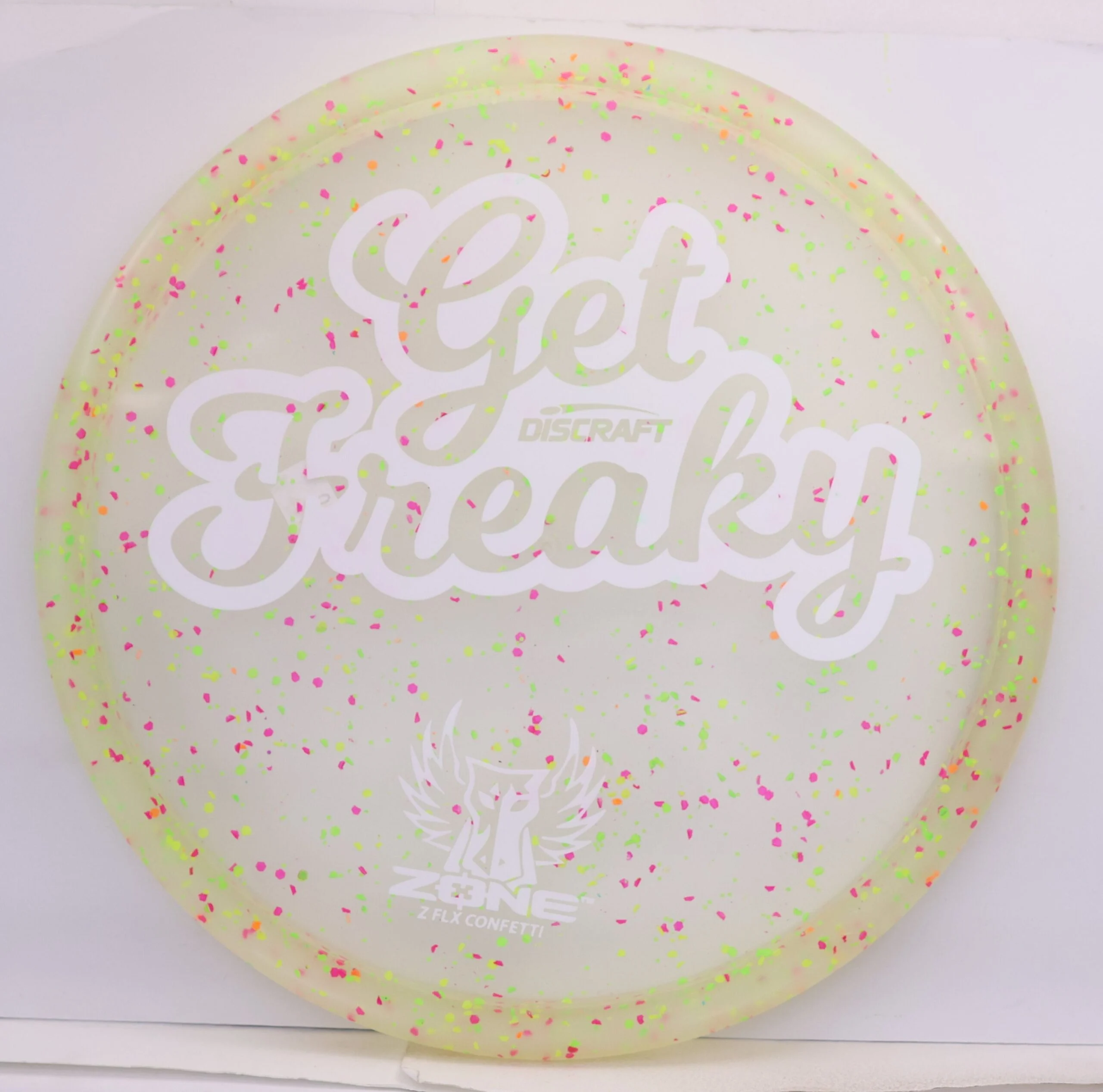 Z FLX Confetti Zone, Get Freaky • Marshall Street Disc Golf