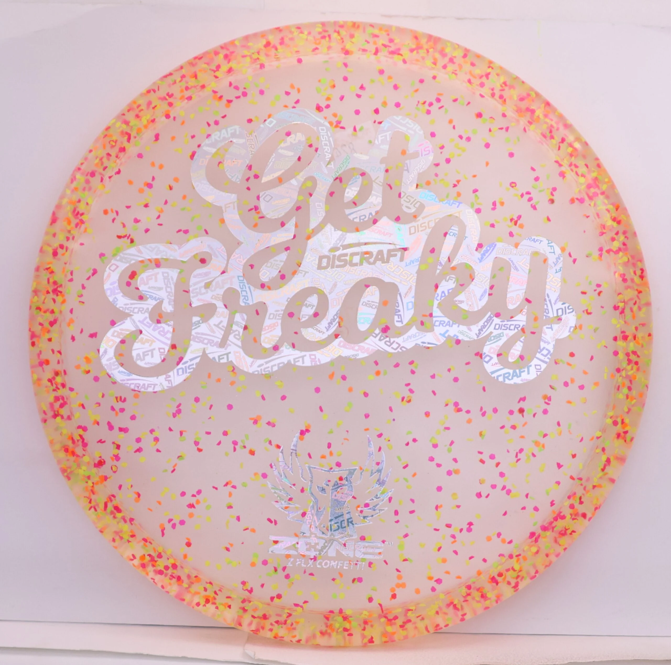 Z FLX Confetti Zone, Get Freaky • Marshall Street Disc Golf