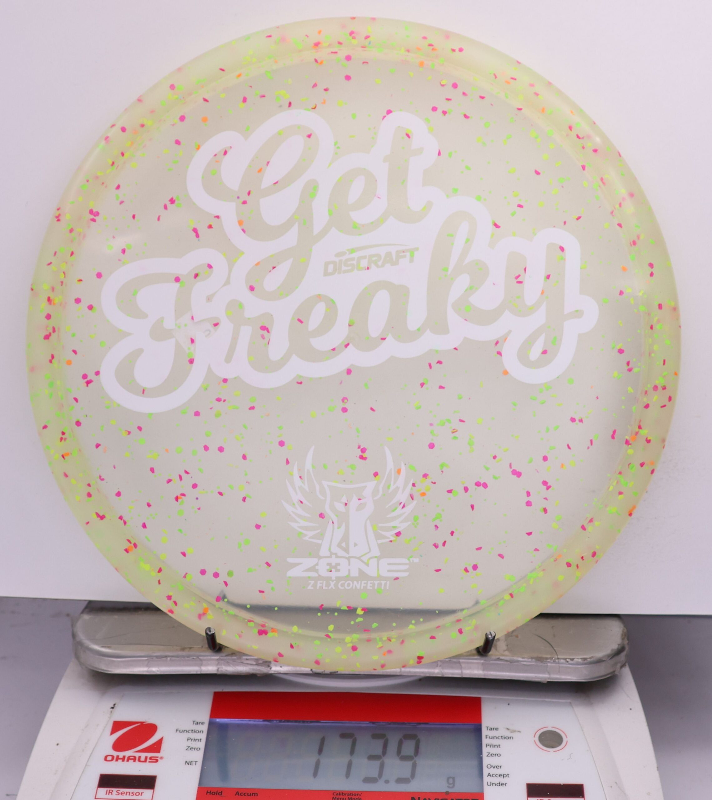551068 Z FLX Confetti Zone, Get Freaky - #819 Yellow, 174