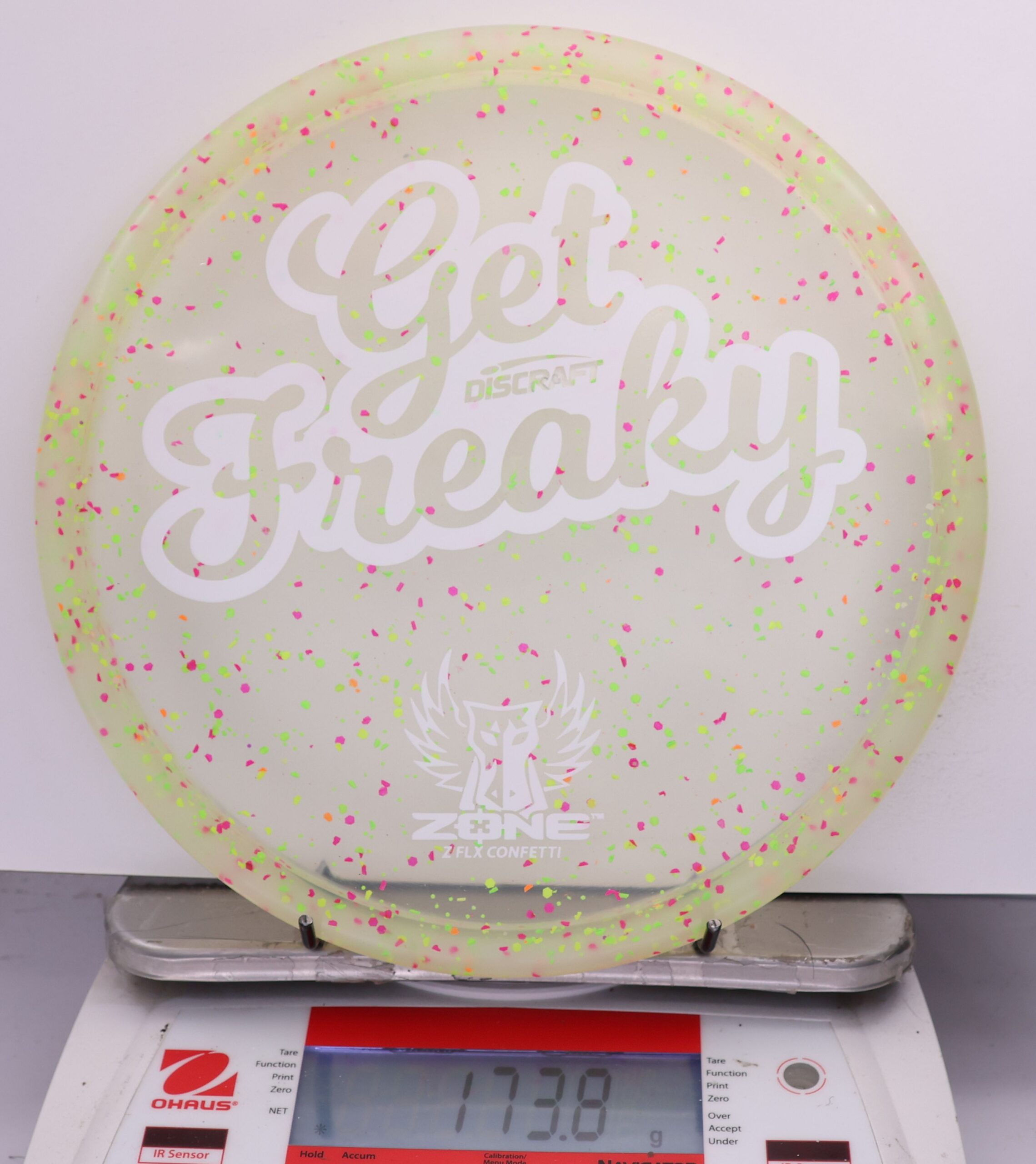 551069 Z FLX Confetti Zone, Get Freaky - #820 Yellow, 174