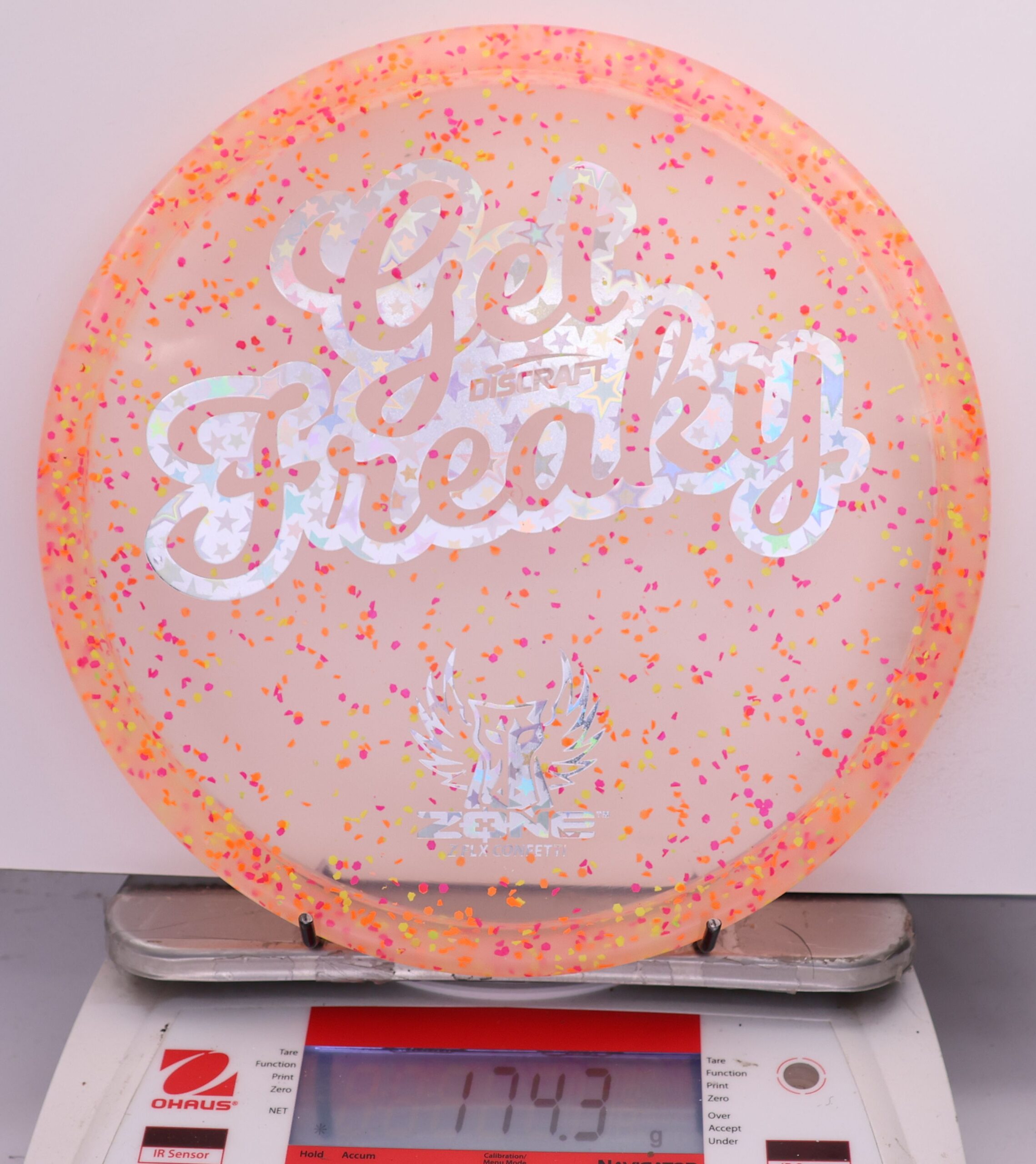 551070 Z FLX Confetti Zone, Get Freaky - #821 PinkOrange, 174