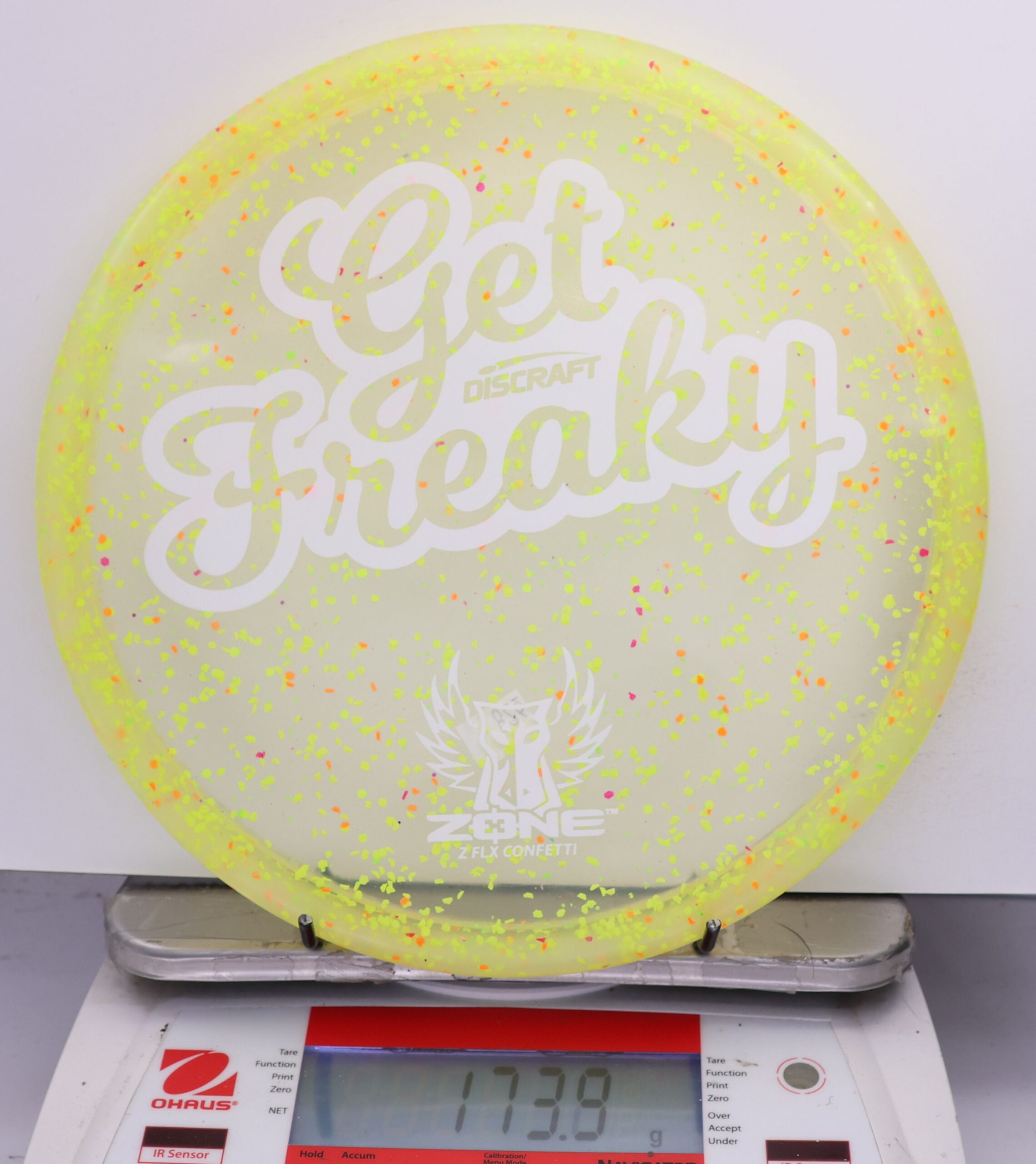 551094 Z FLX Confetti Zone, Get Freaky - #826 Yellow, 174