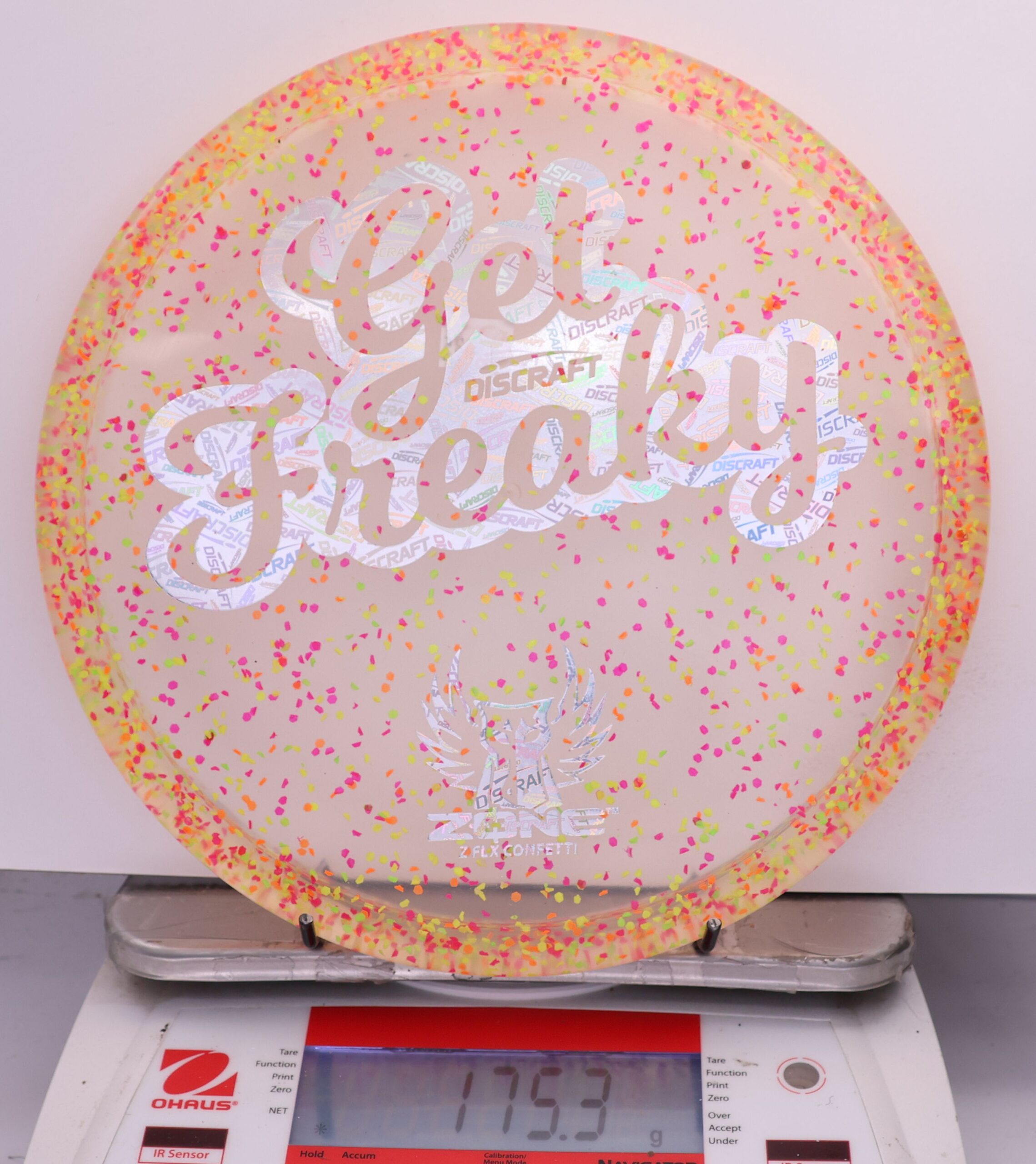 551141 Z FLX Confetti Zone, Get Freaky - #835 Orange, 175