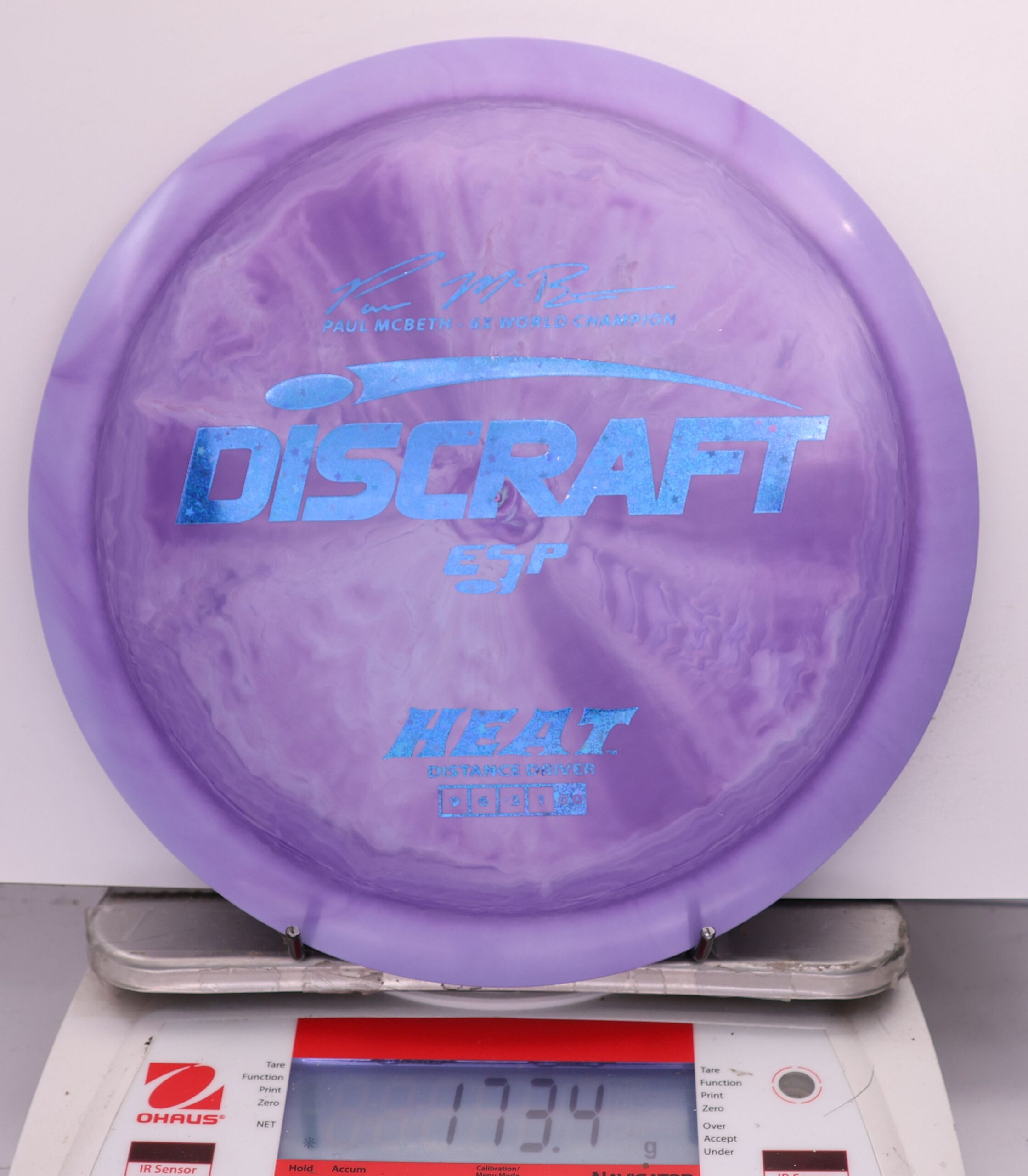 553273 ESP Heat, Paul McBeth 6X - #817 Purple, 173